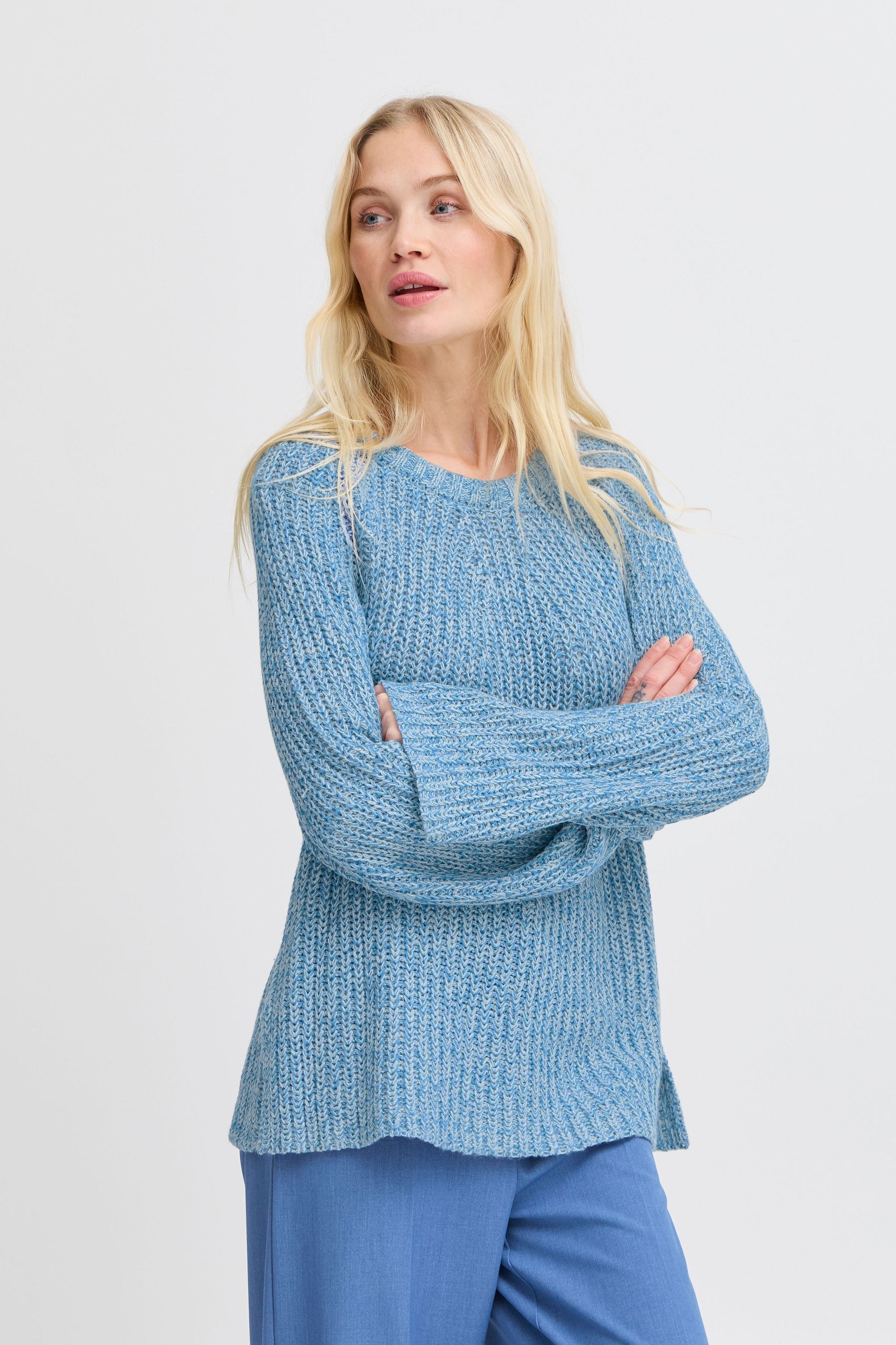 b.young Strickfleece-Pullover »Strickpullover BYNOMI JUMPER«
