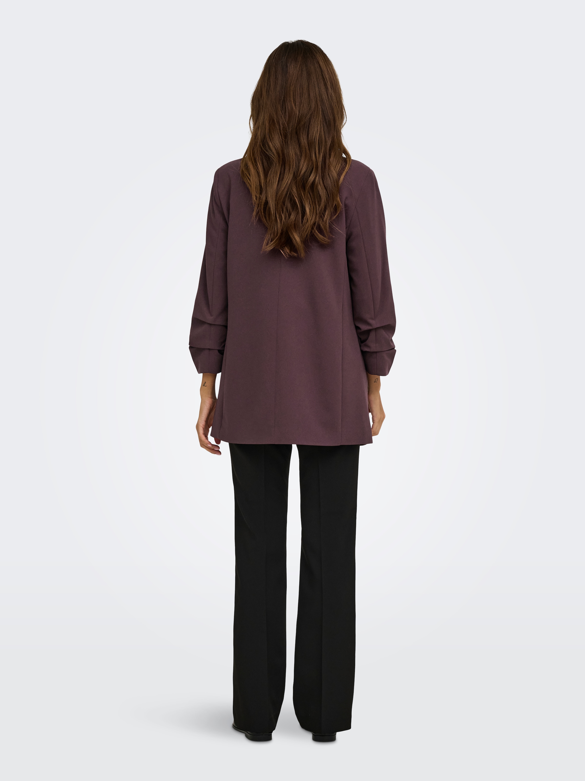 ONLY Longblazer »ONLKALINA 3/4 OPEN BLAZER CC TLR« Materialmix, loose fit