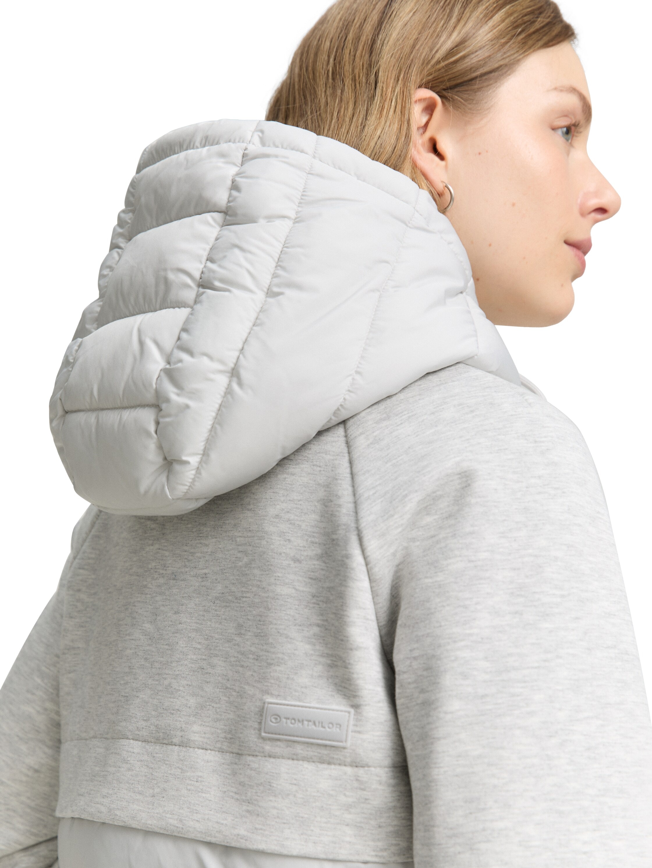 TOM TAILOR Steppjacke, mit Kapuze, mit Kapuze