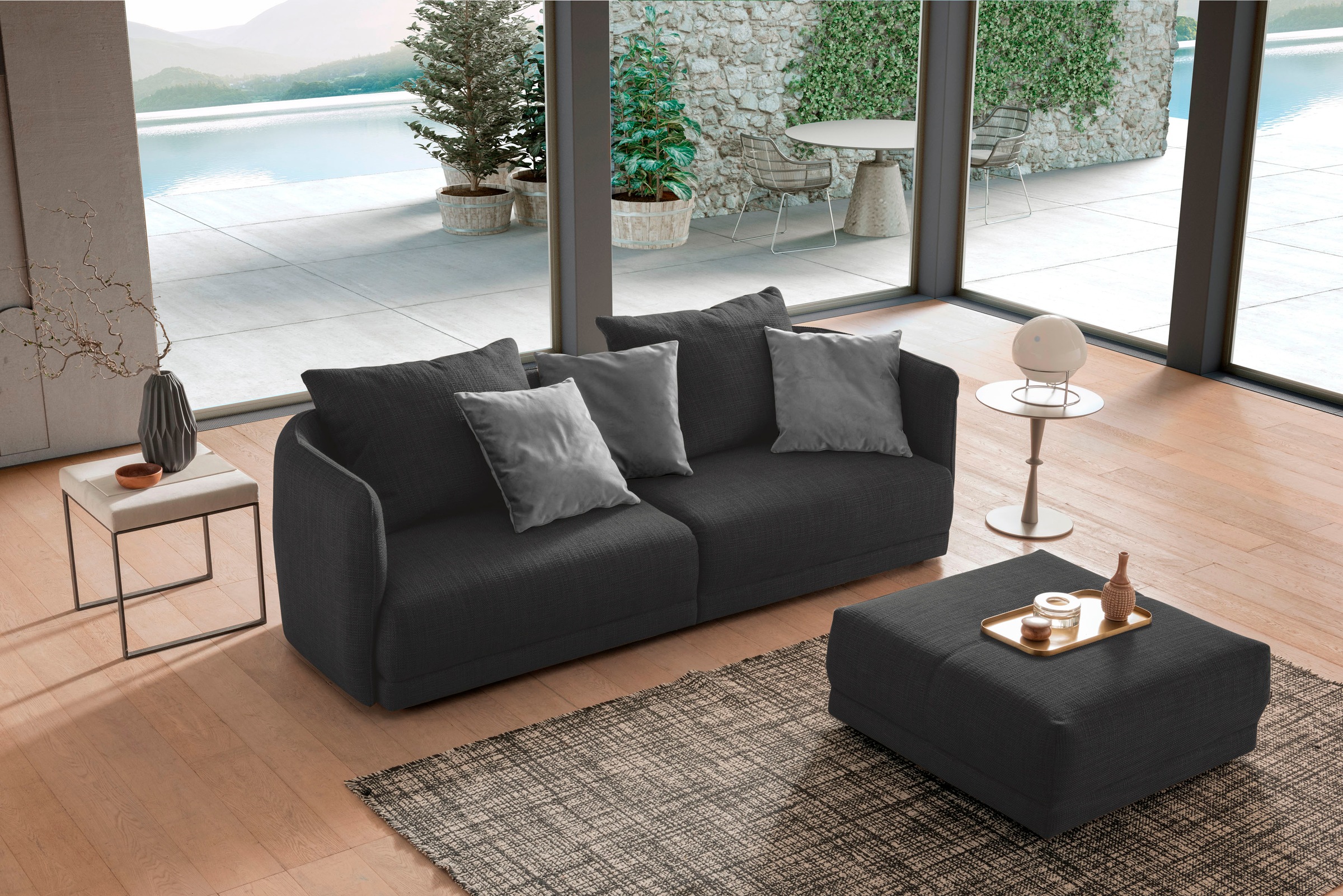 designwerk Hocker »New York«, in hochwertiger Verarbeitung