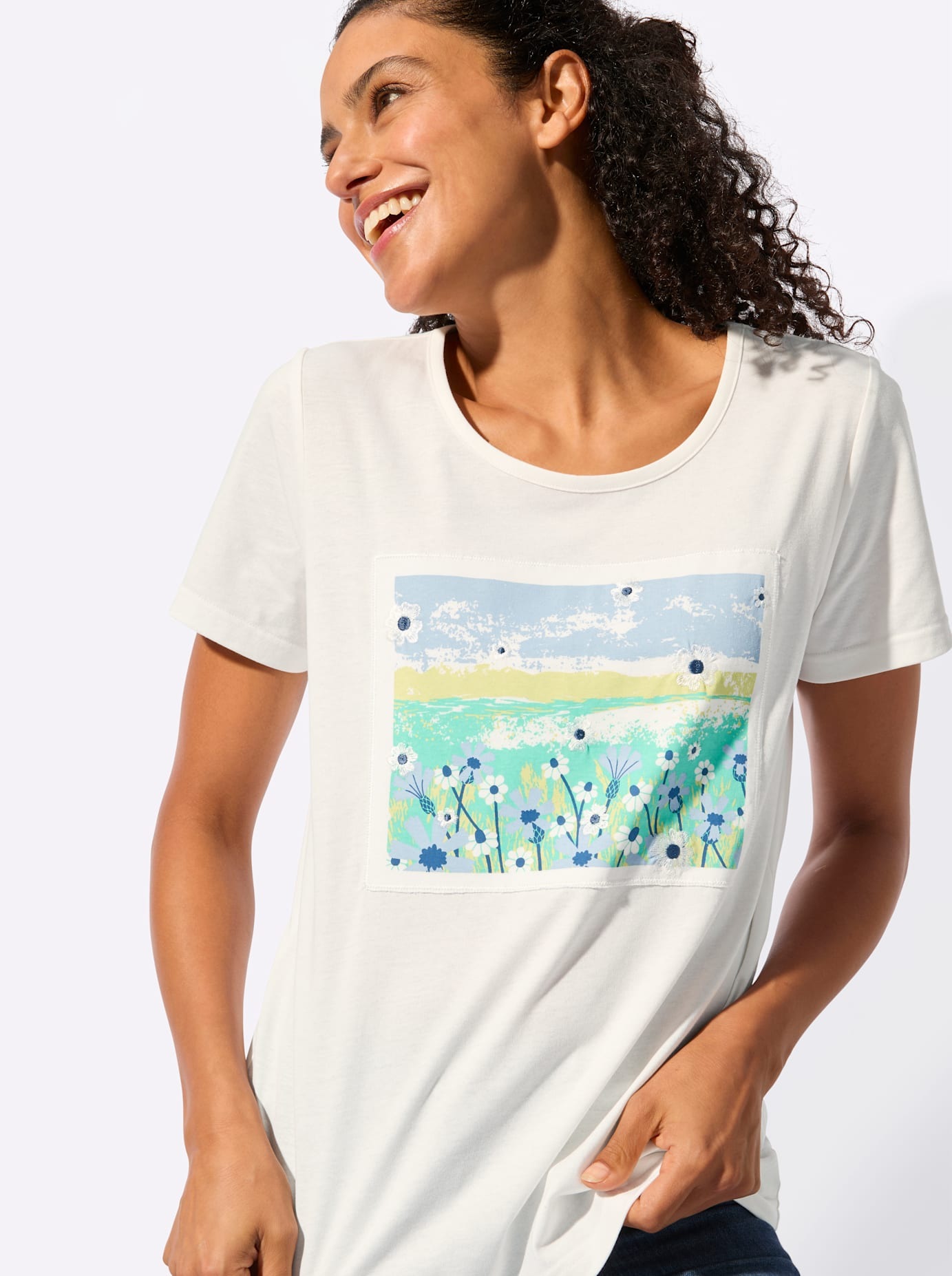 Inspirationen Kurzarmshirt »Shirt« 1 tlg.