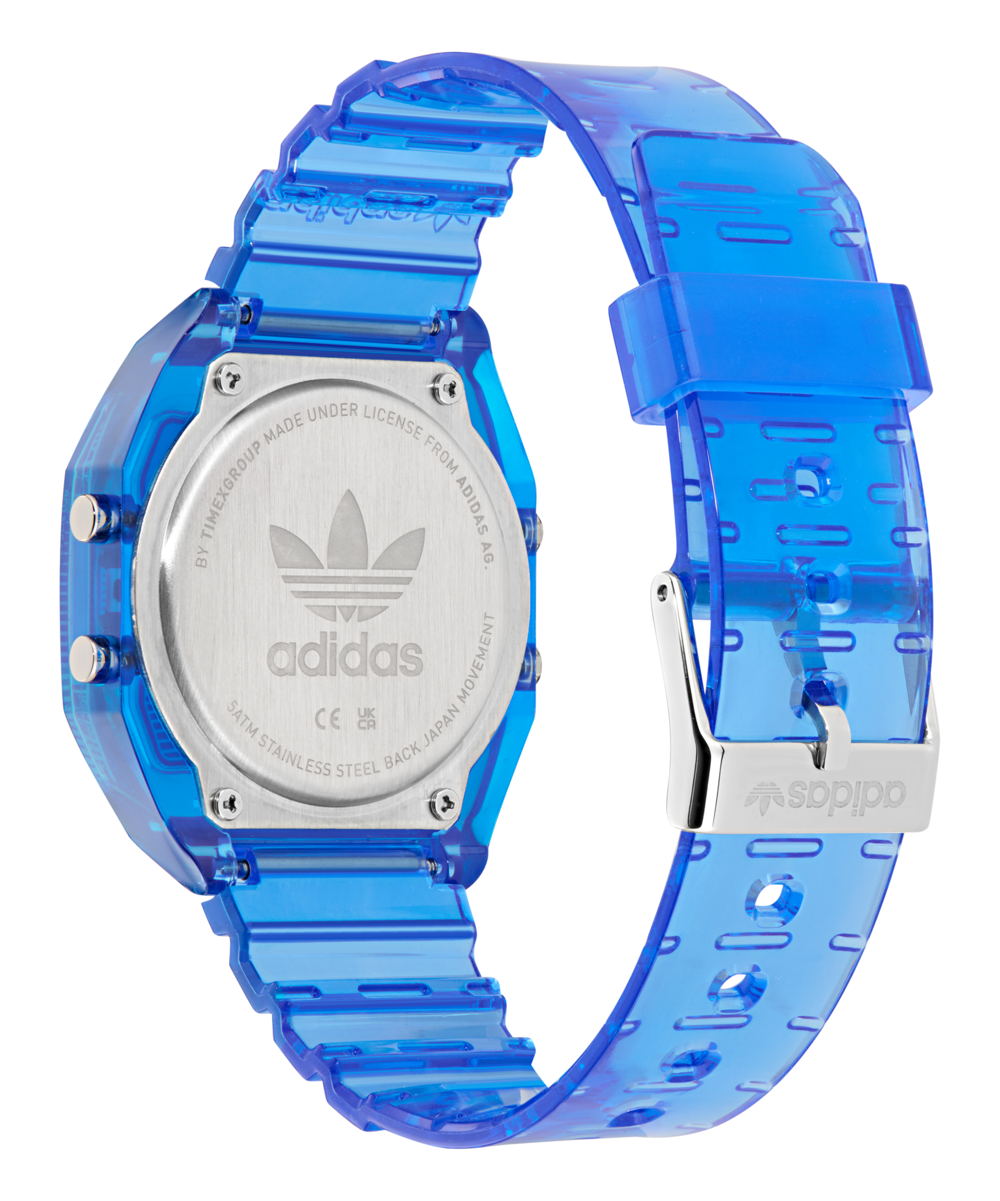 adidas Originals Digitaluhr »DIGITAL TWO CRYSTAL« Quarzuhr, Armbanduhr, Herrenuhr, Damenuhr, Resinarmband