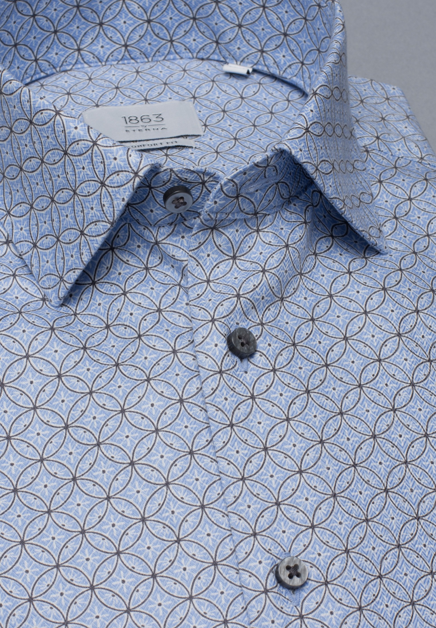 Eterna Langarmhemd »COMFORT FIT«, NEVER IRON (bügelfrei)