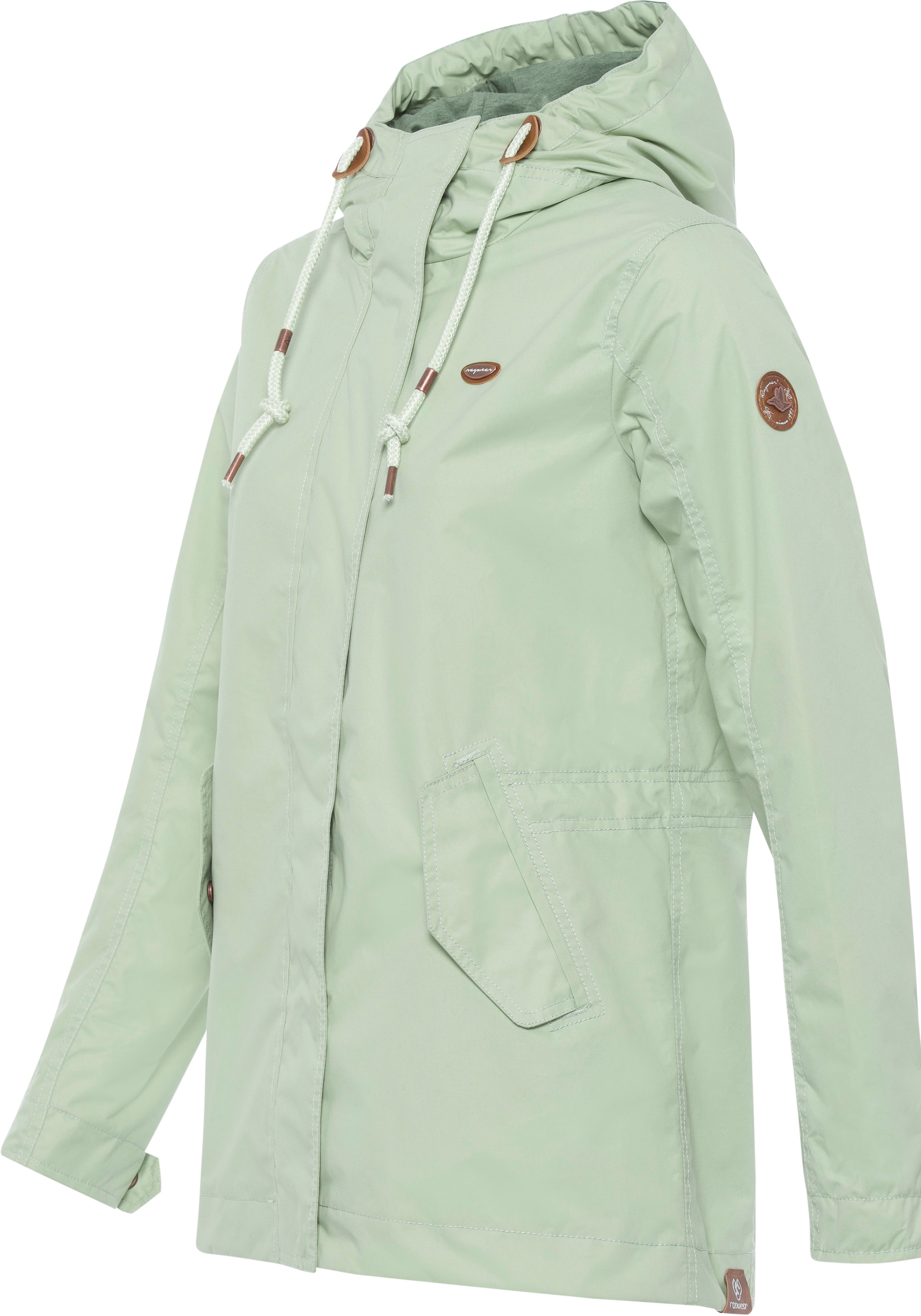 Shop Ragwear im Online »LENCA«, OTTO Kapuze, Übergangsjacke mit fabric stylische Funktionsjacke Waterproof