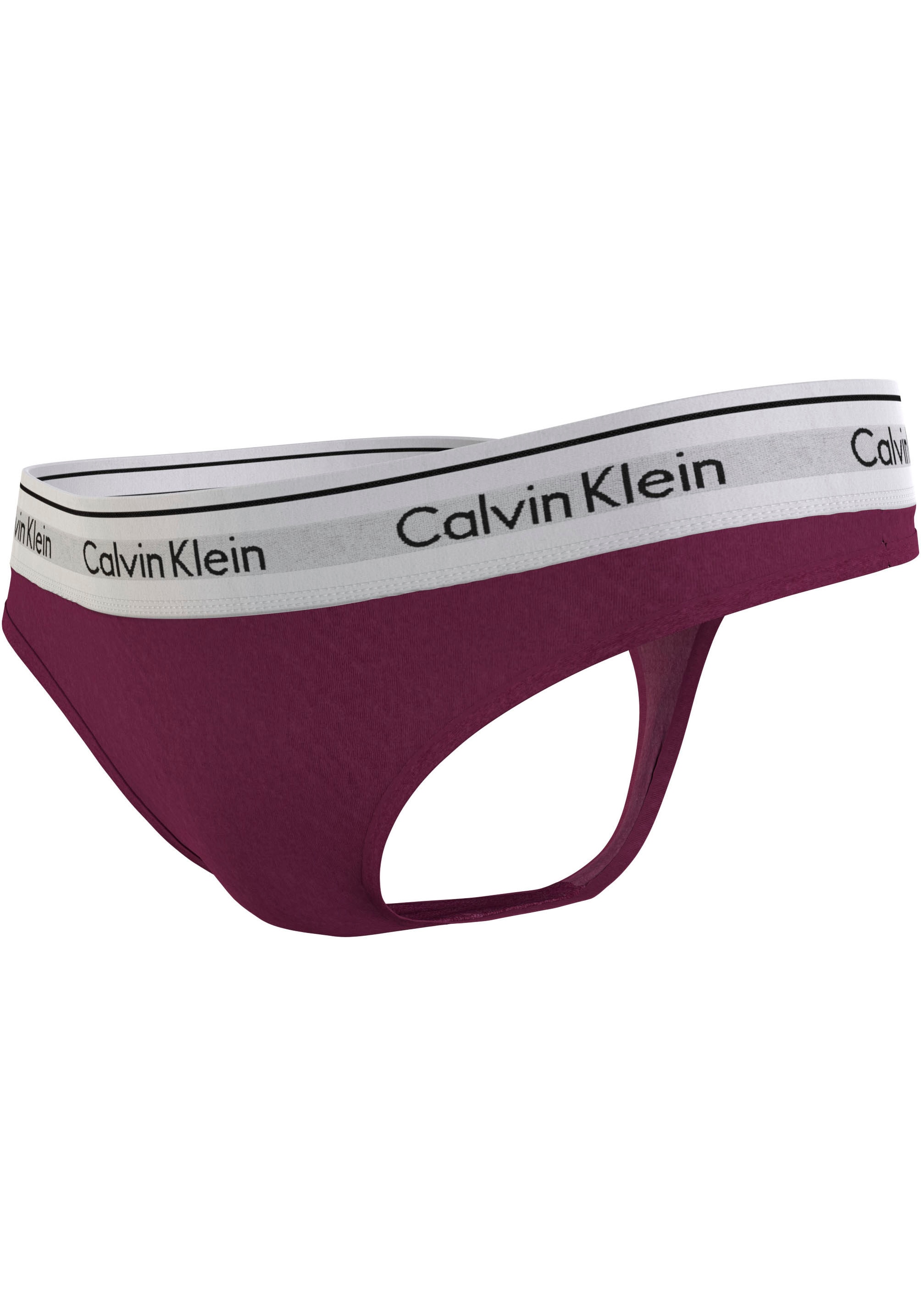 Calvin Klein Underwear T-String »THONG«, mit CK-Logo am Bund