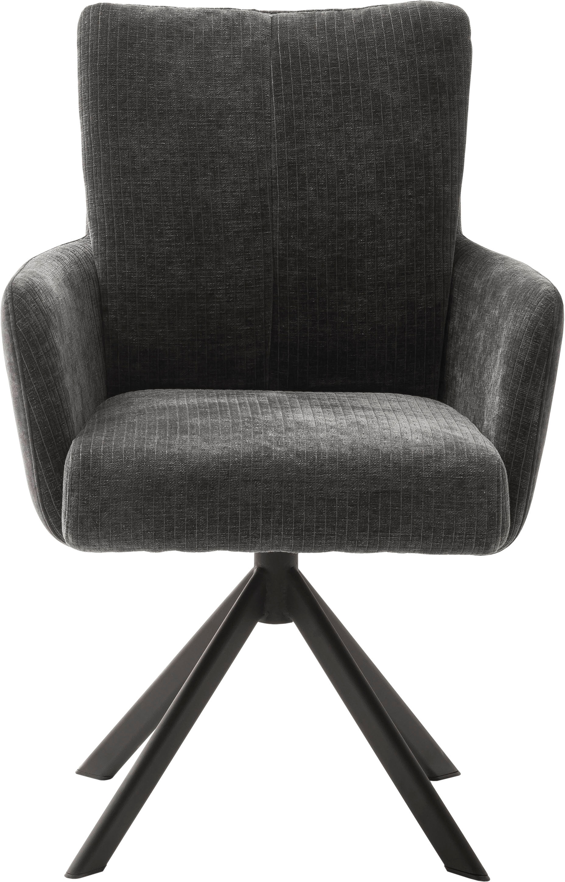 MCA furniture Esszimmerstuhl »MALIA«, (Set, 2 Stck), 360° drehbar, Taschenfederkern, Sitzhöhe ca. 49 cm
