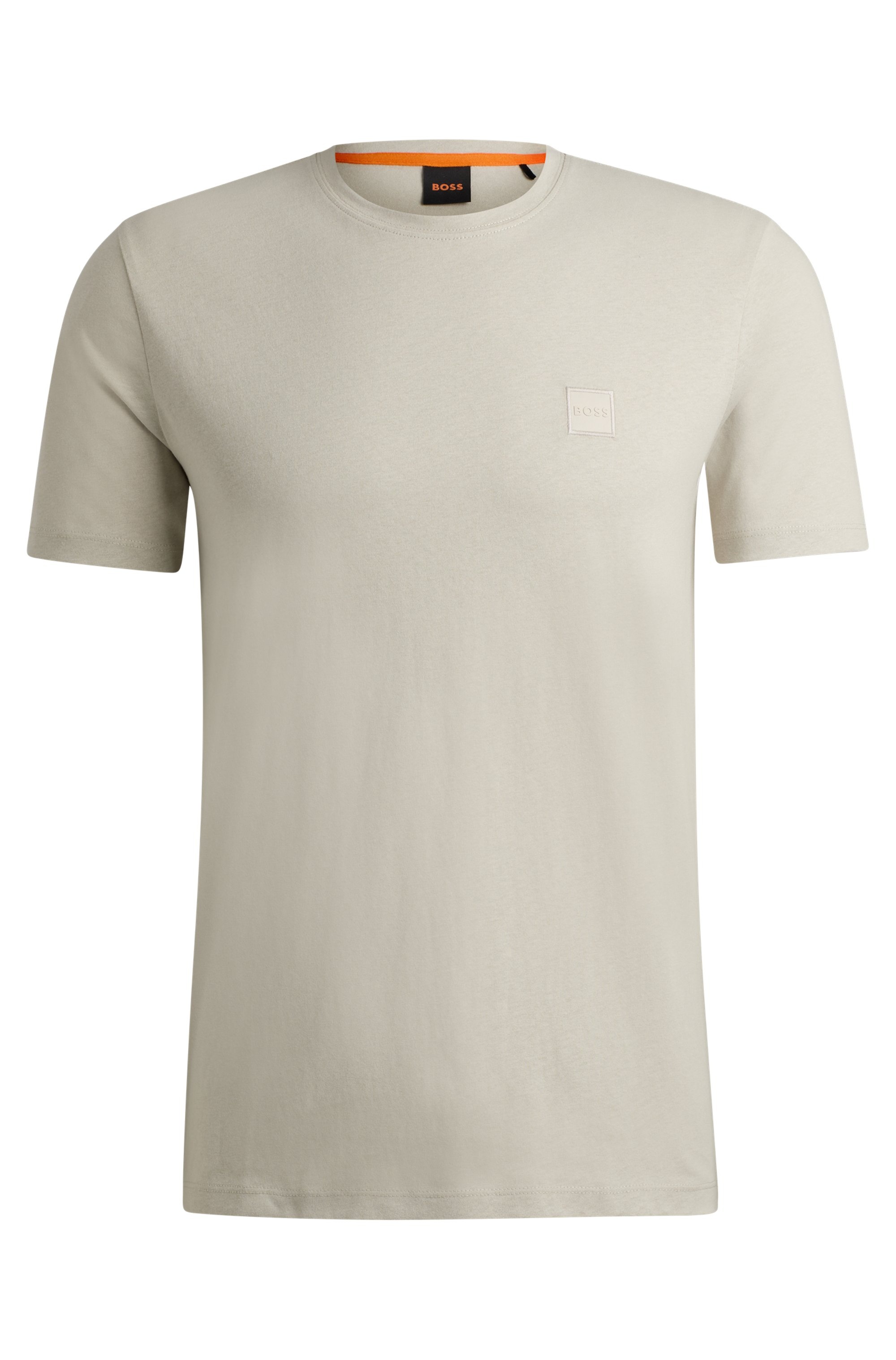 BOSS ORANGE T-Shirt »Tales«, mit BOSS Stickerei auf der Brust