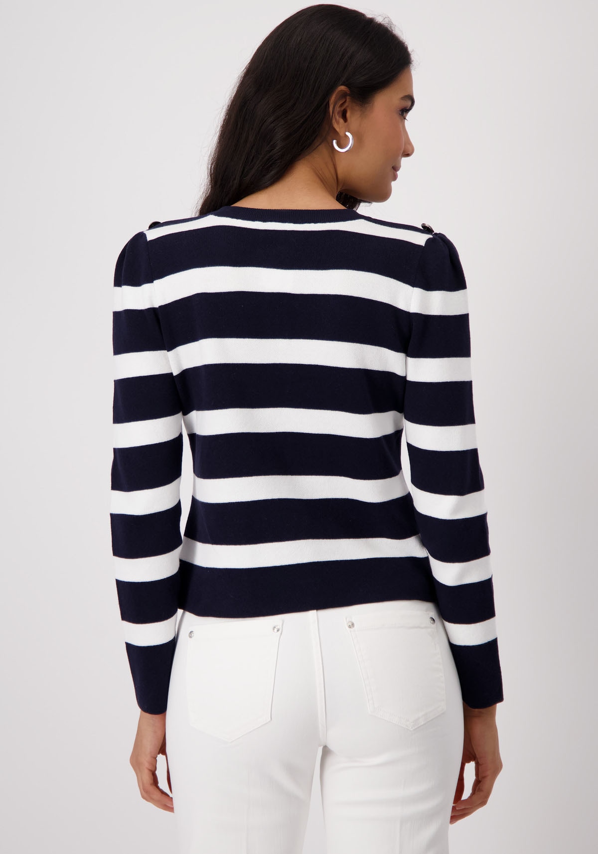 Monari Strickjacke, mit Streifen
