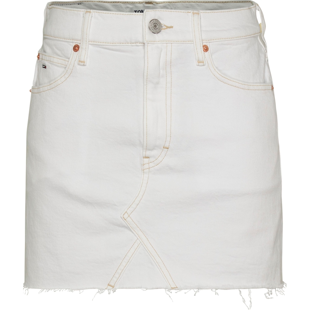 Tommy Jeans Jeansrock »IZZIE MINI DENIM SKIRT BG0196«, im 5-Pocket-Style