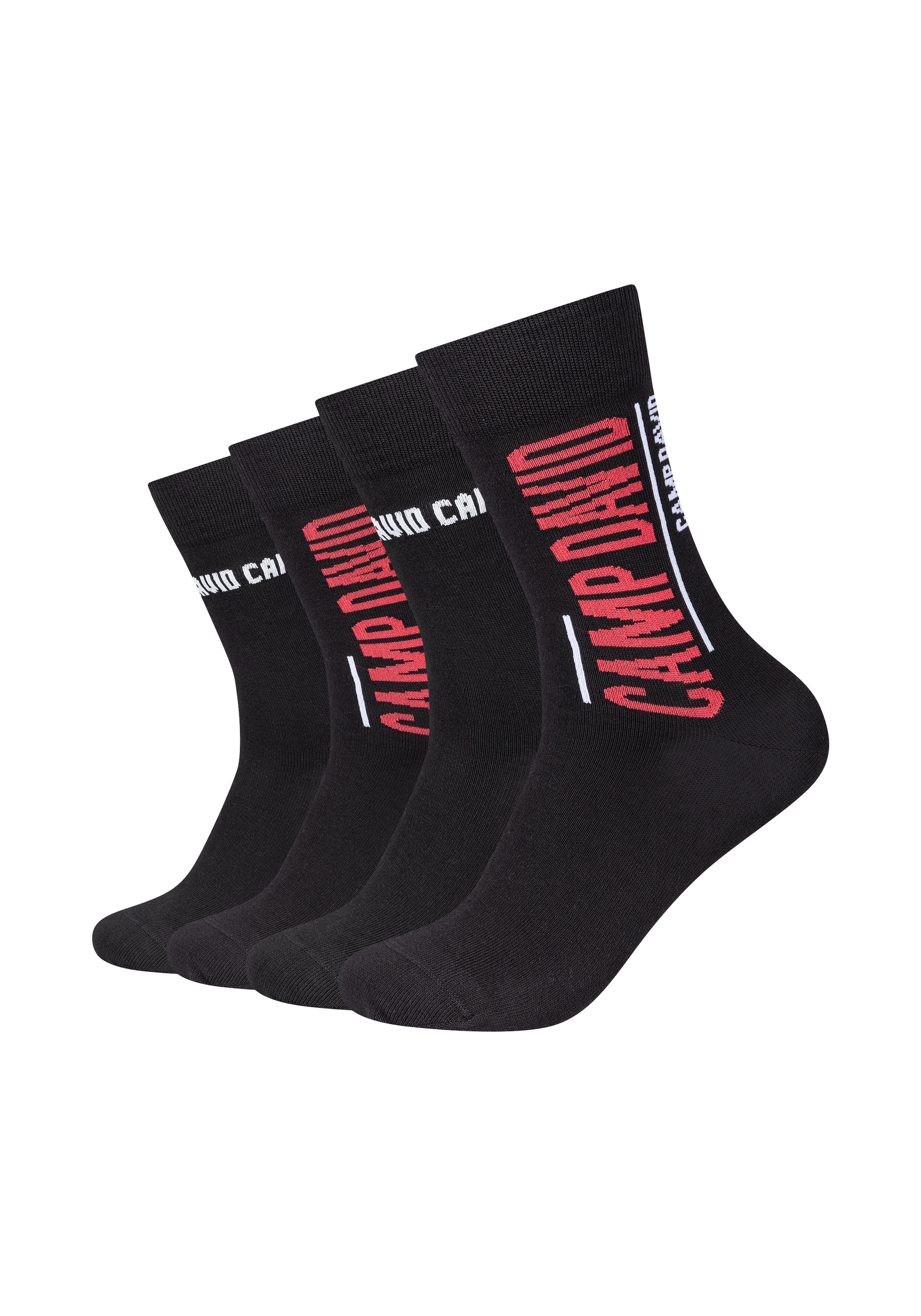 CAMP DAVID Socken »casual« 61.159.500 4 Paar,  mit elastischem Bund