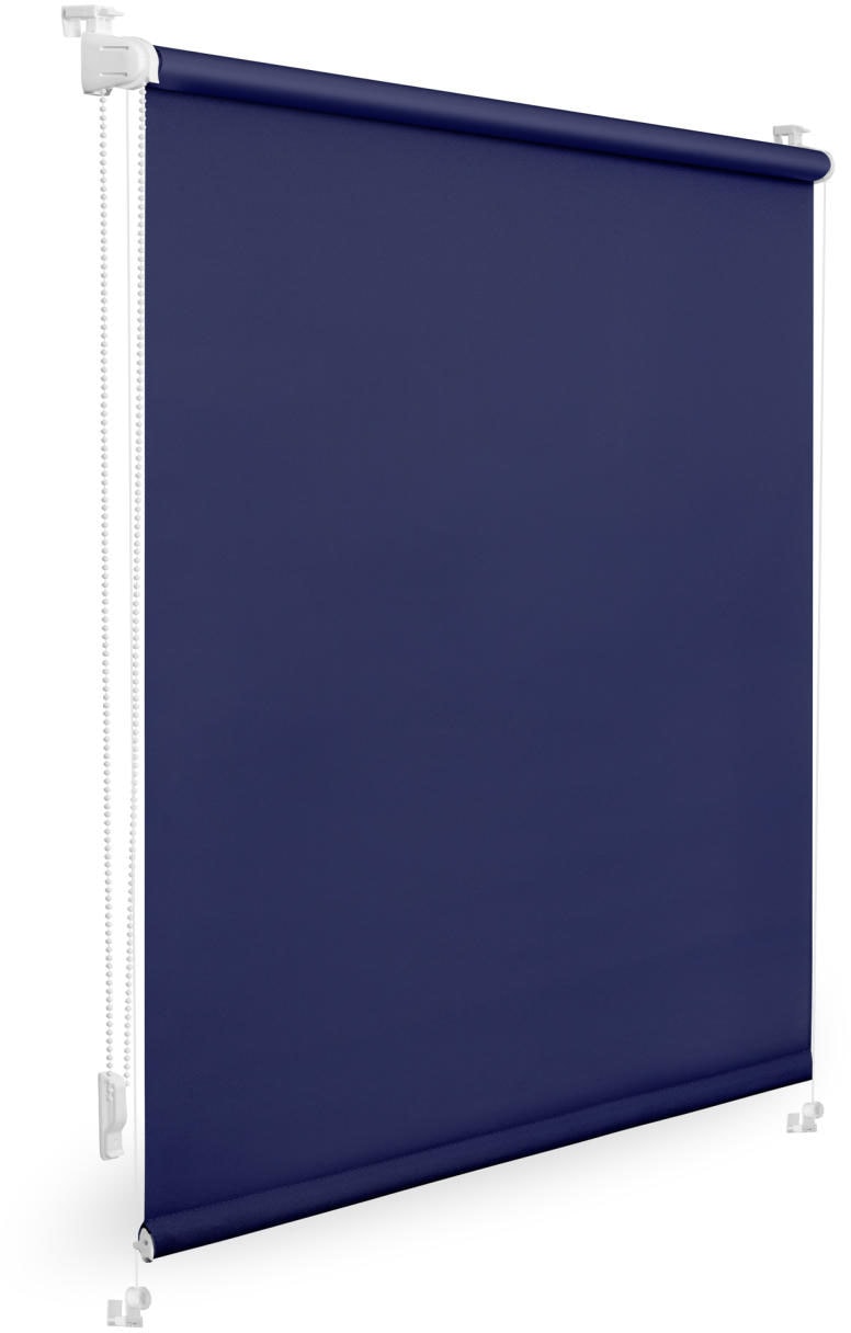 Lichtblick Original Seitenzugrollo »Uni Rollo« verdunkelnd Verdunkelung energiesparend ohne Bohren verspannt mit Klemmträger und Farbbeschichtung -...