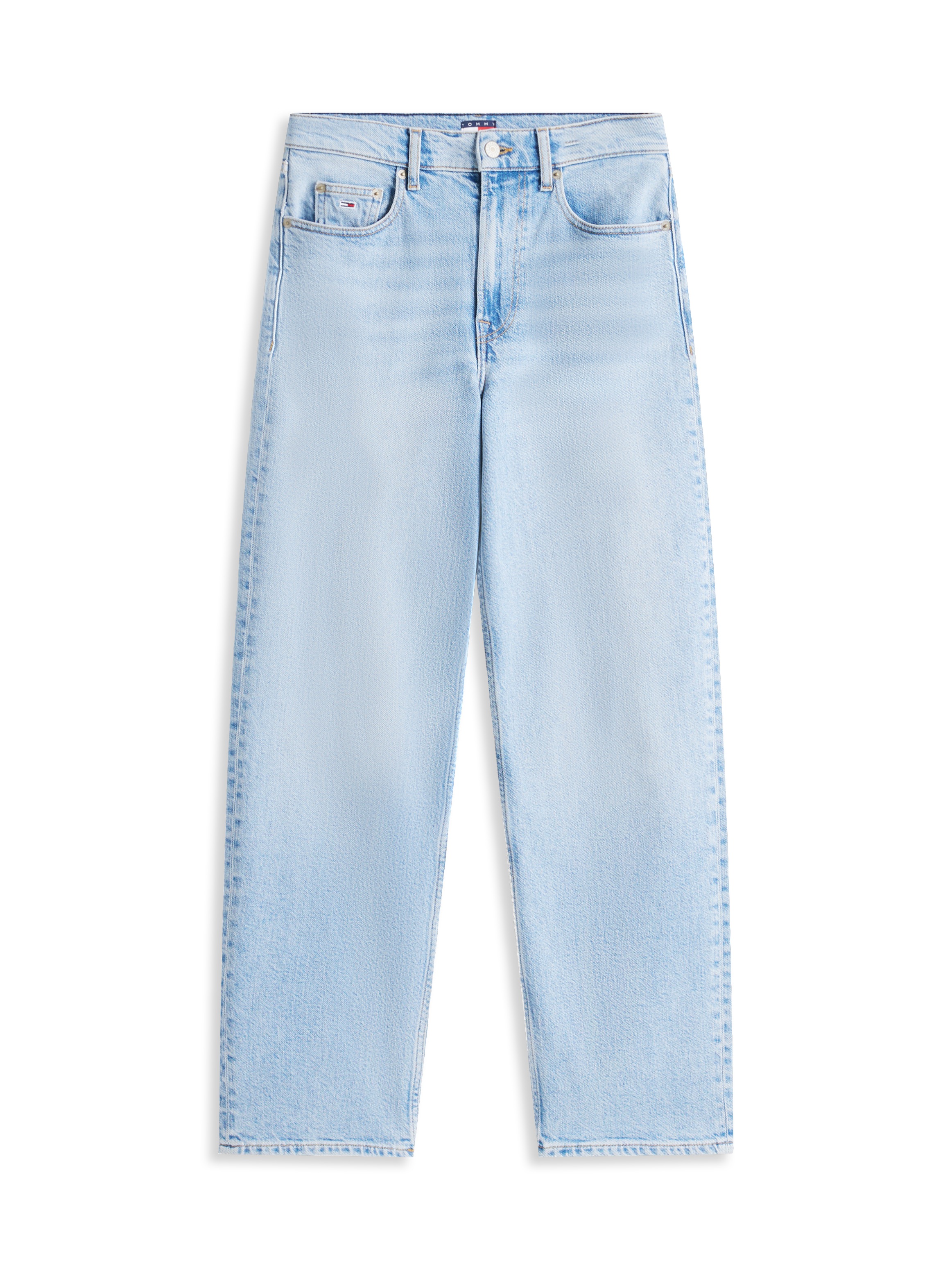 Tommy Jeans Straight-Jeans »LAYLA HR SLIM STR«, in Knöchellänge
