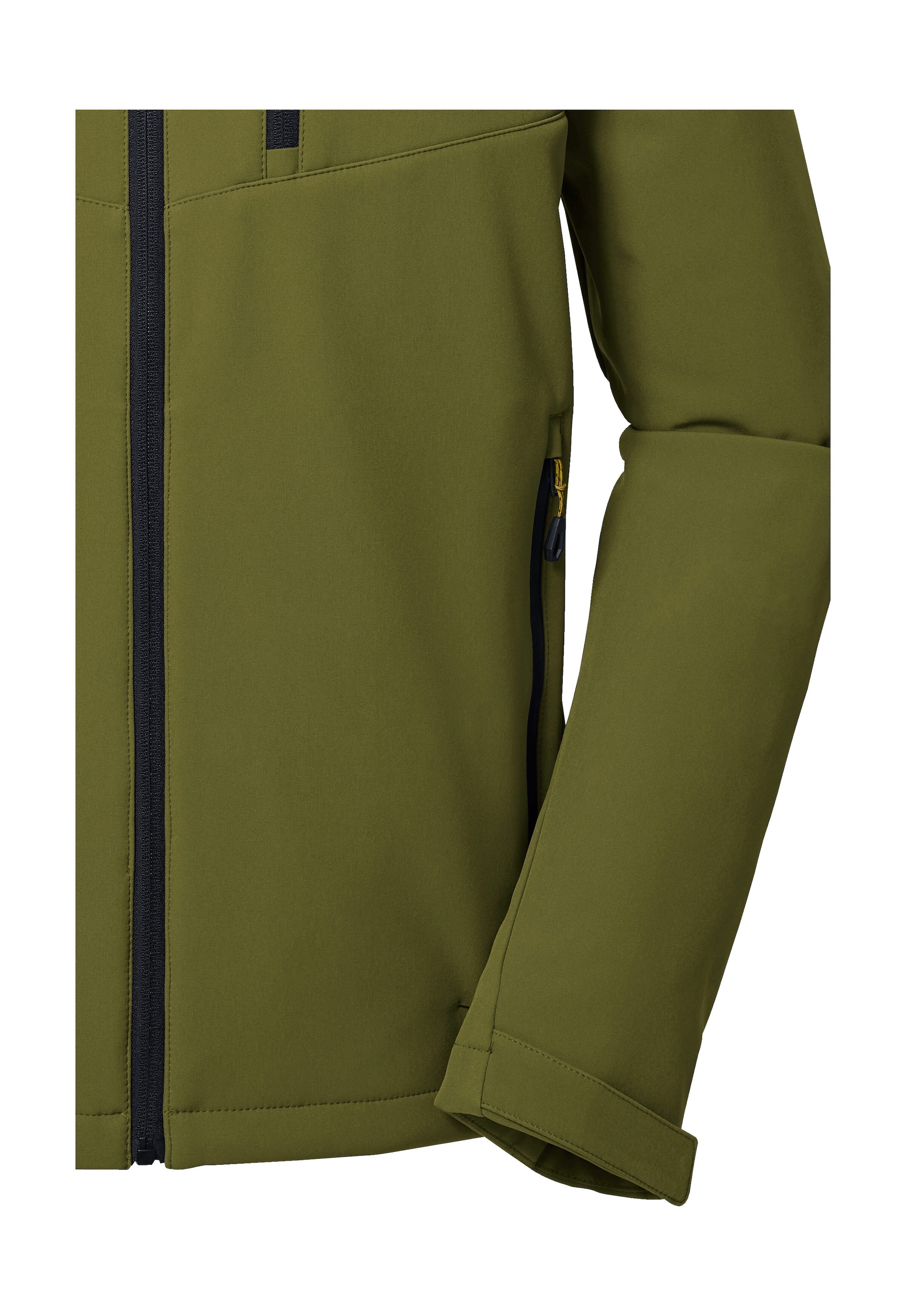 Killtec Softshelljacke »KOW 92 MN SFTSHLL JCKT«, Wasser- und windabweisend, atmungsaktiv, abnehmbare Kapuze