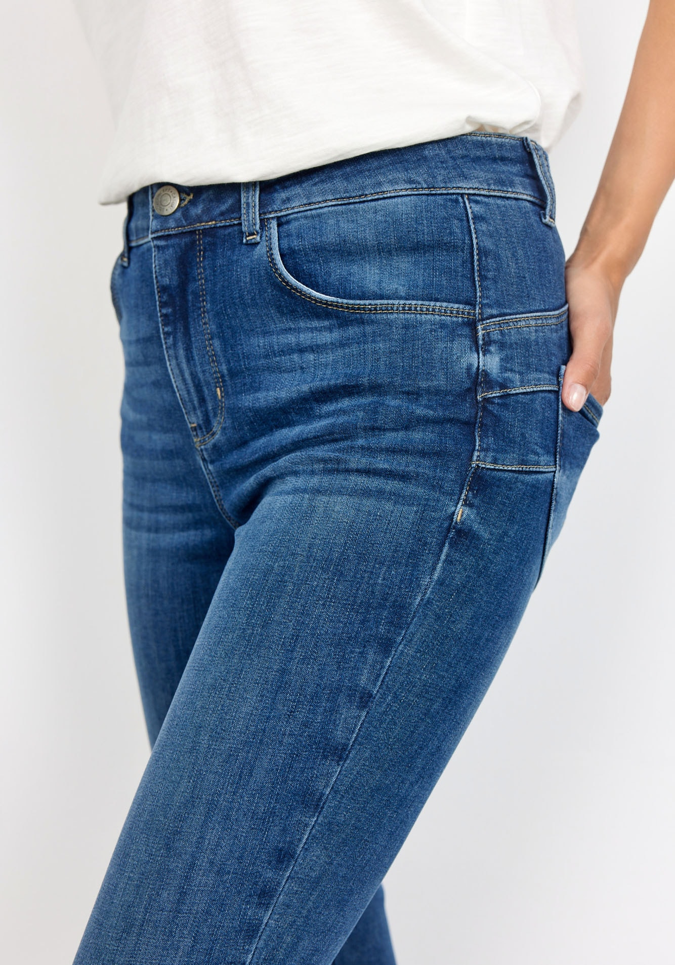 soyaconcept Regular-fit-Jeans »SC-KIMBERLY PATRIZIA 10-B«, Leichte 3-D Effekte