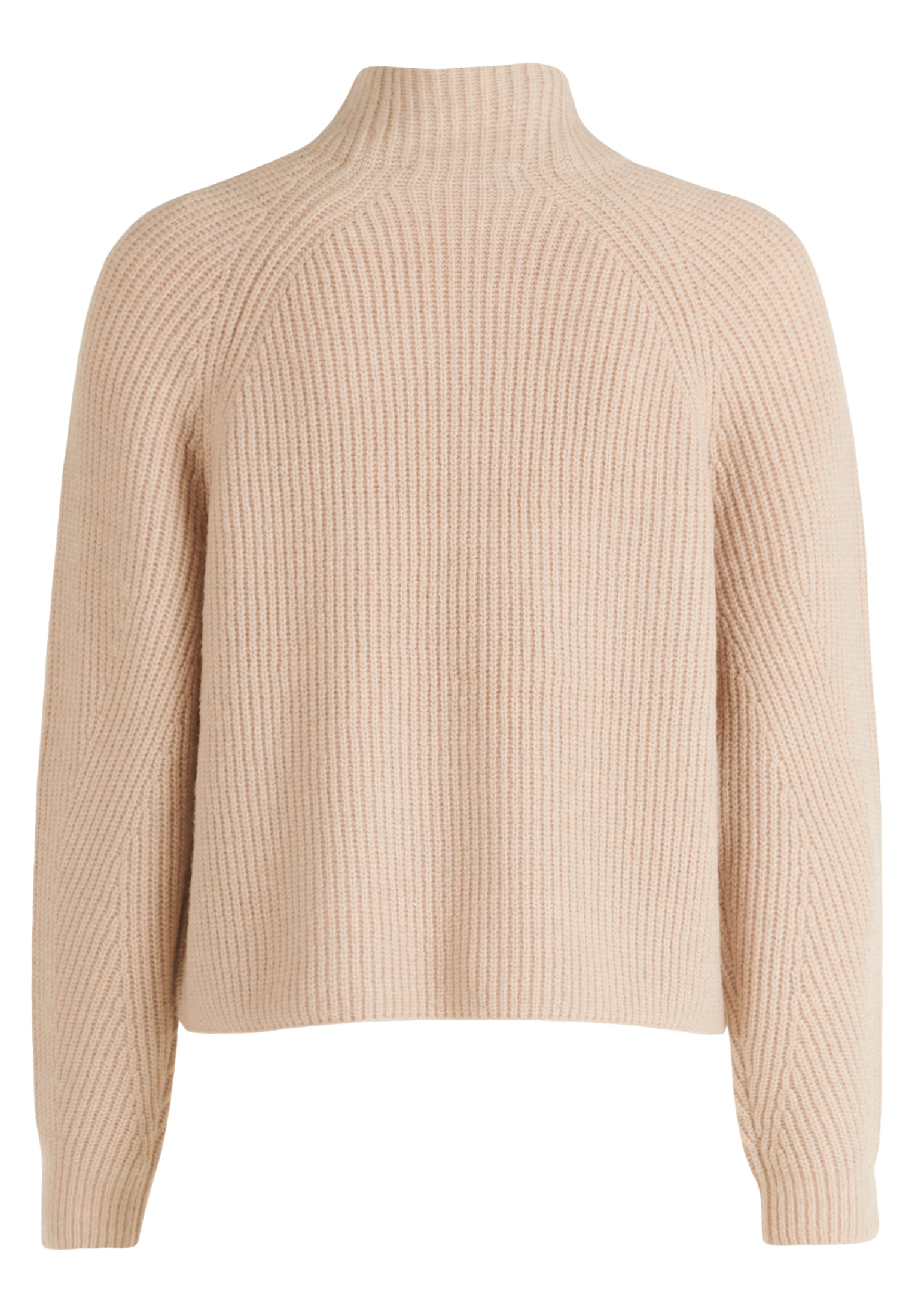Betty&Co Rundhalspullover »Grobstrick-Pullover mit hohem Kragen«