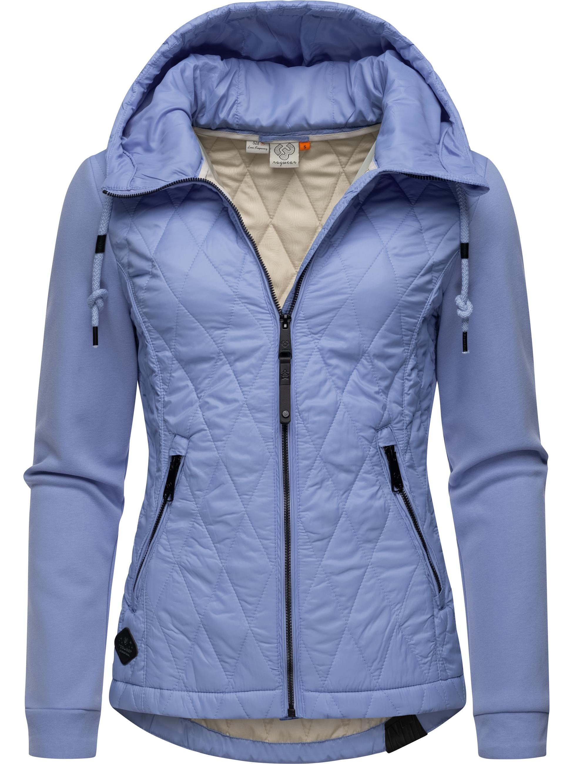 Ragwear Outdoorjacke »Outdoorjacke Lucinda«, mit Kapuze, Steppjacke aus modernem Materialmix mit Kapuze