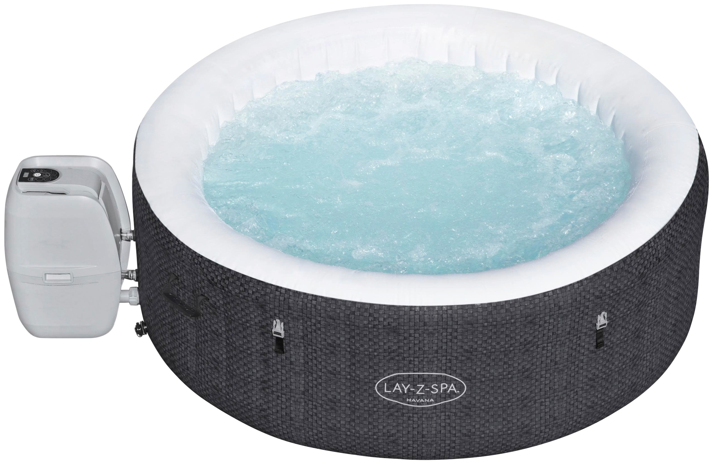 Bestway Whirlpool »LAY-Z-SPA® WLAN-Havana AirJet™«, ØxH: 180x66 cm, für bis zu 4 Personen
