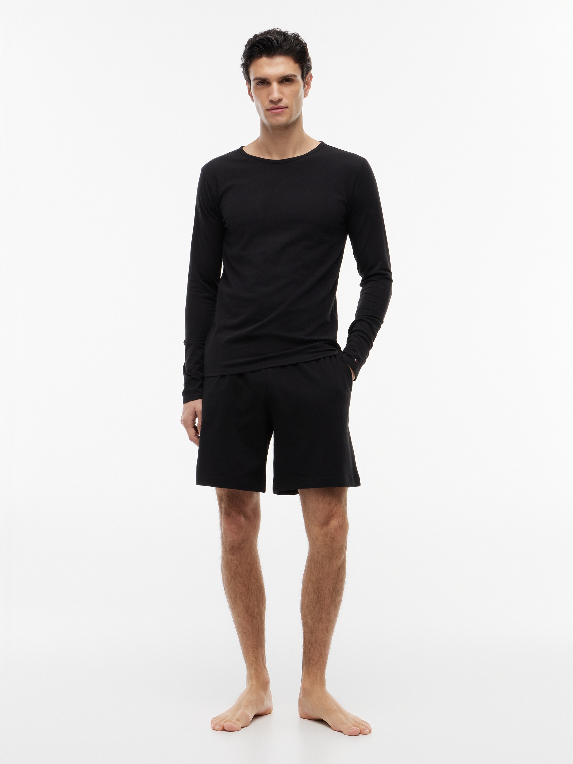 Tommy Hilfiger Underwear T-Shirt »3P LS Tee« Packung, 3er-Pack,  mit Markenlabel