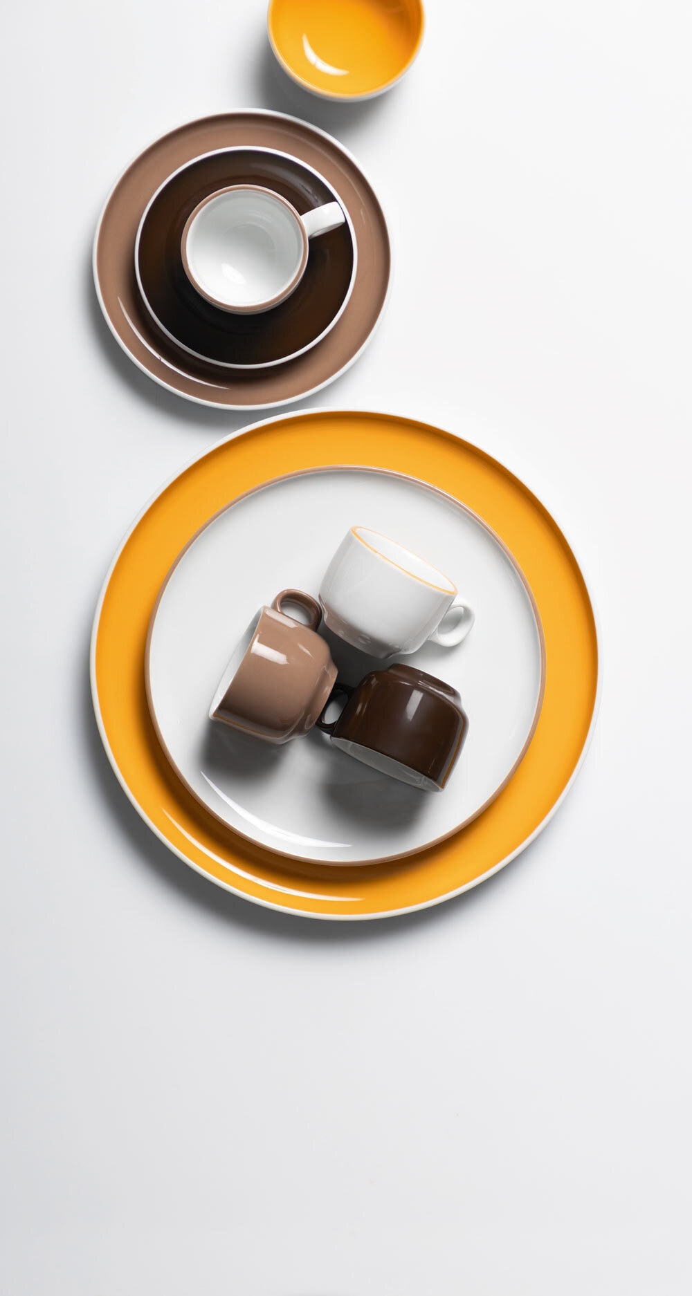 Seltmann Weiden Tasse »Cappuccinotassen mit Untertassen Sento Home Pure Lines 300 ml 6er Set« Spülmaschinengeeignet, Mikrowellengeeignet, Ofenfest, Salamandergeeignet, Kühlschrankgeeignet, Gefrierschrankgeeignet