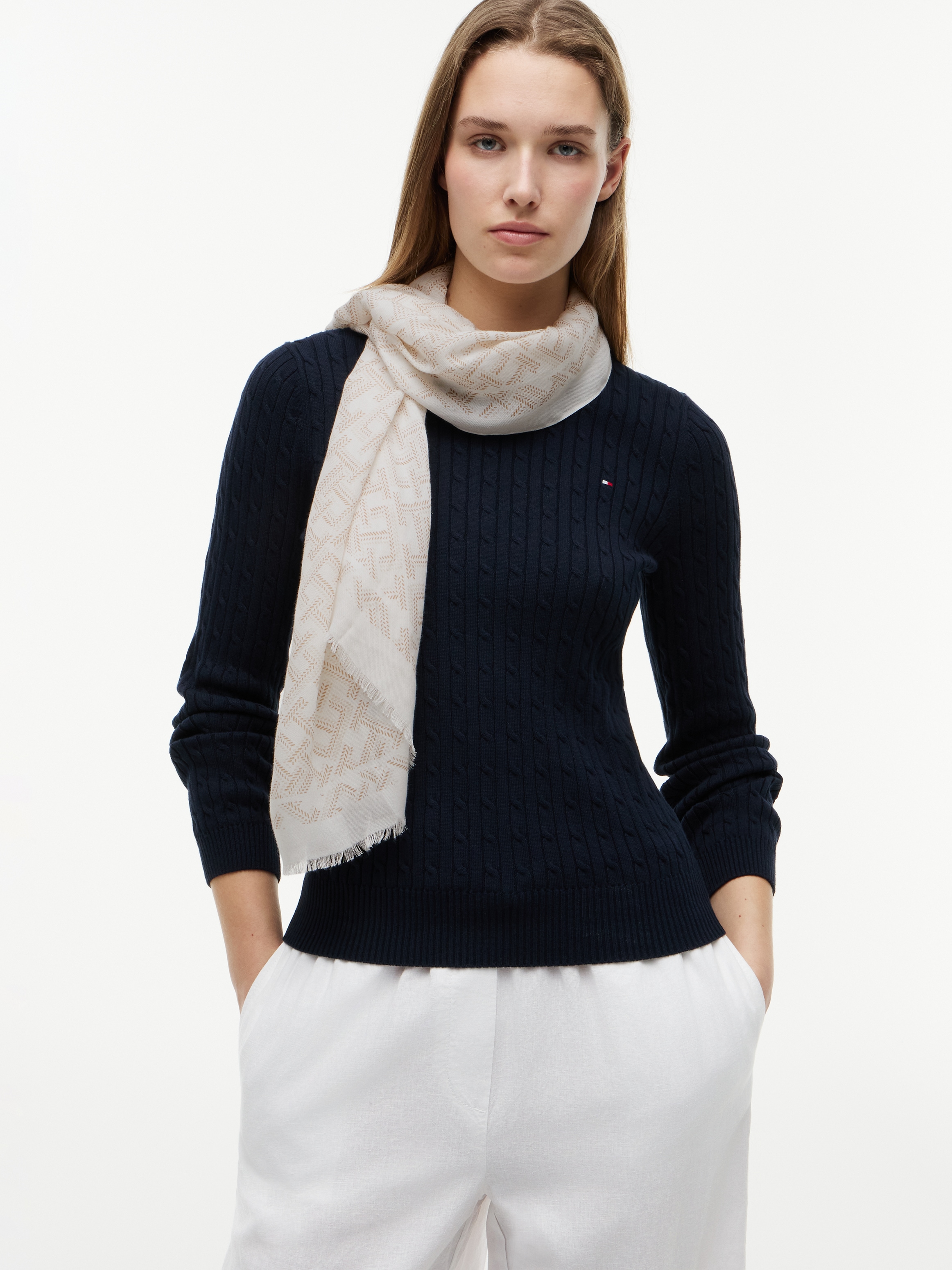 Tommy Hilfiger Modeschal »TH MONOGRAM«