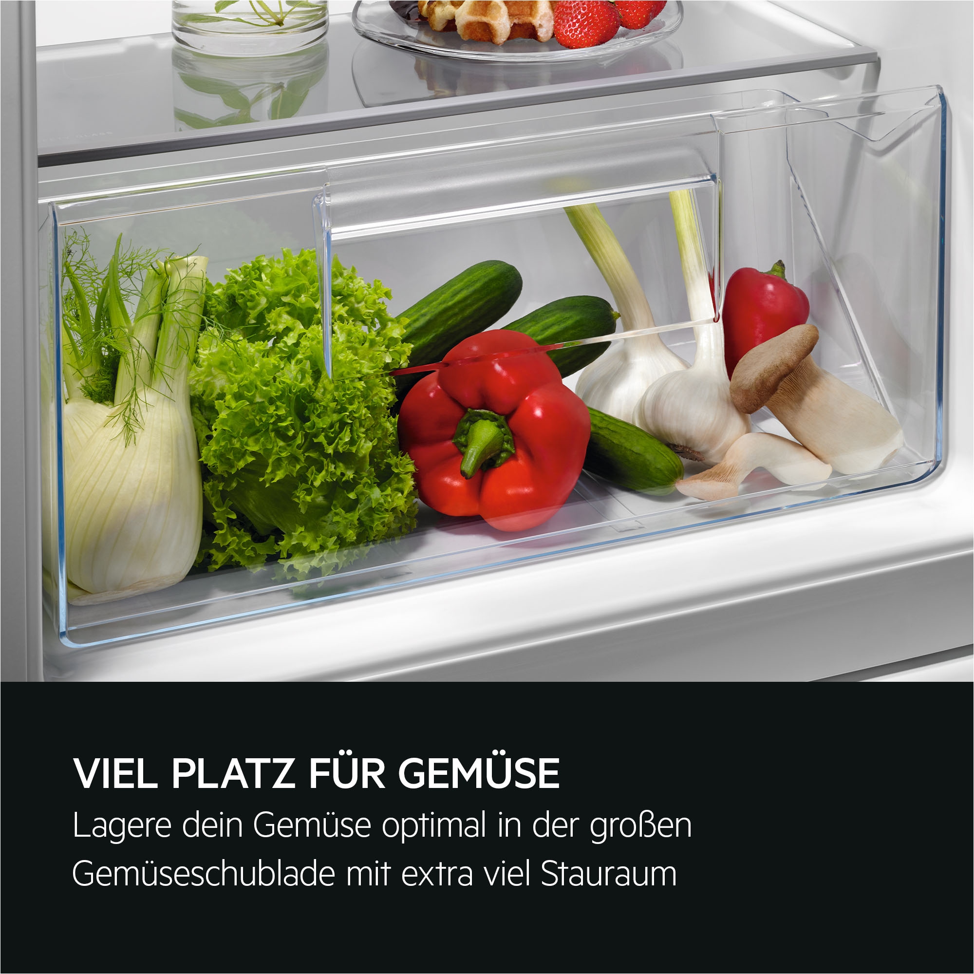 AEG Einbaukühlschrank 5000 »TF50S882DS« 87,3 cm hoch 54,8 cm breit OptiSpace ermöglicht dir eine flexible Nutzung des Kühlraums