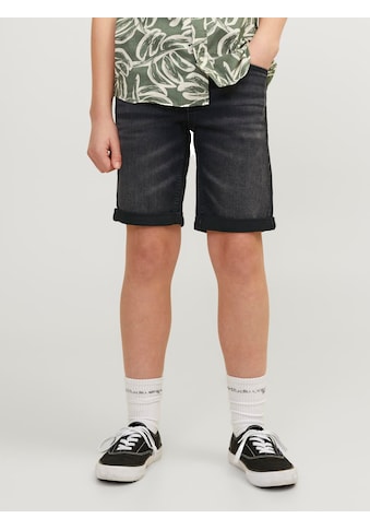 Bermudas »JJIRICK JJORIGINAL SHORTS MF 2350 SN JNR«, mit Umschlagsaum