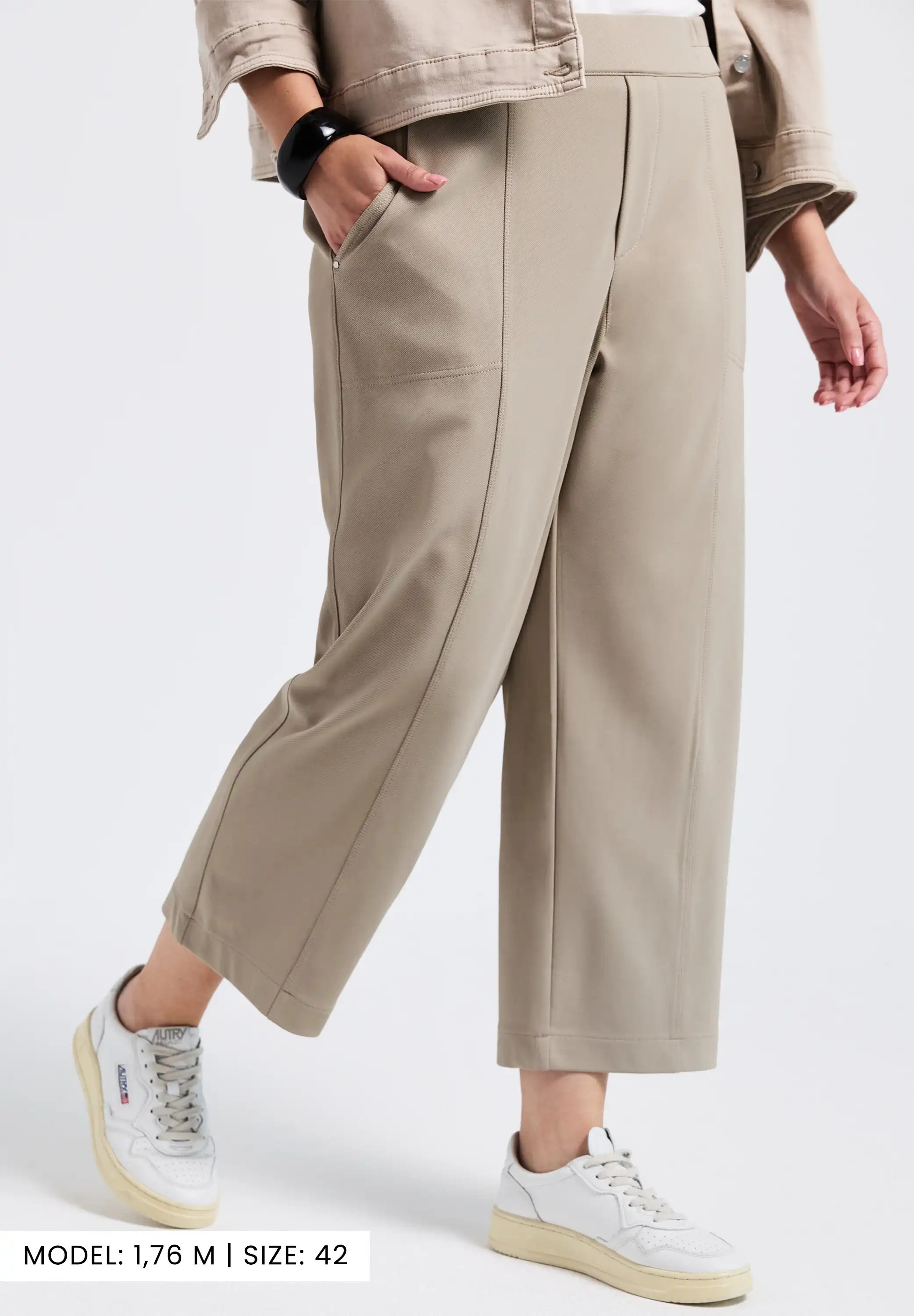 STREET ONE 7/8-Hose, mit Taschen und Gummizug