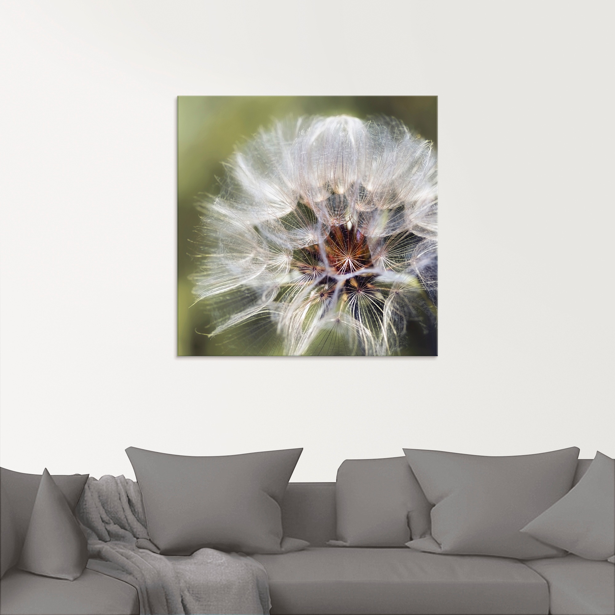 Artland Glasbild »Pusteblume II«, Blumen, (1 St.), in verschiedenen Größen