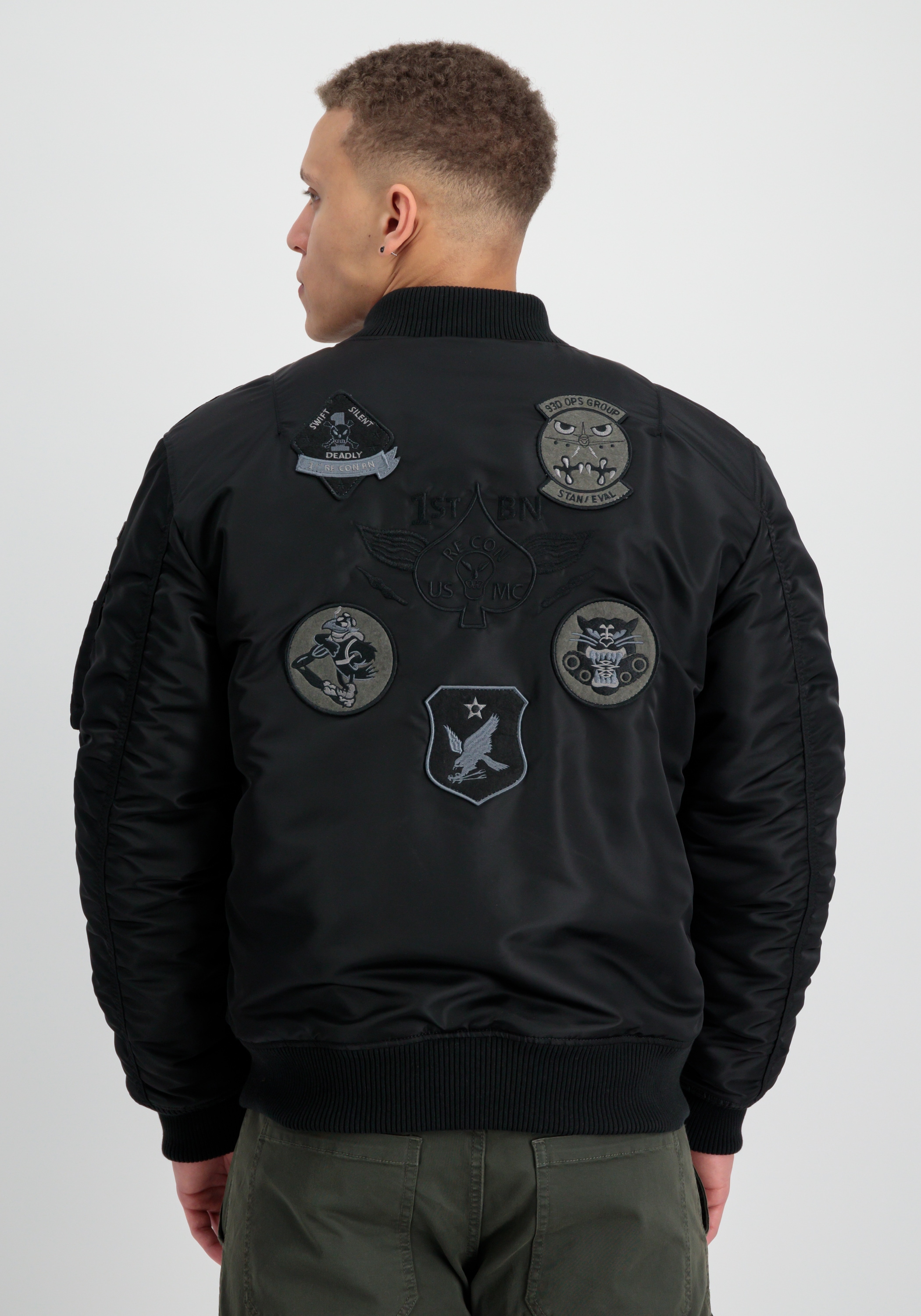 Alpha Industries Bomberjacke »Alpha Industries Men - Bomber Jackets MA-1 Patch«
