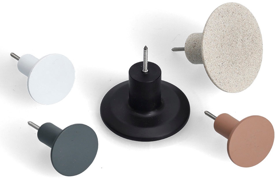 Zeller Present Wandhaken Polyresin in bunt, Größe B/H/L: 9,8 cm x 20 cm