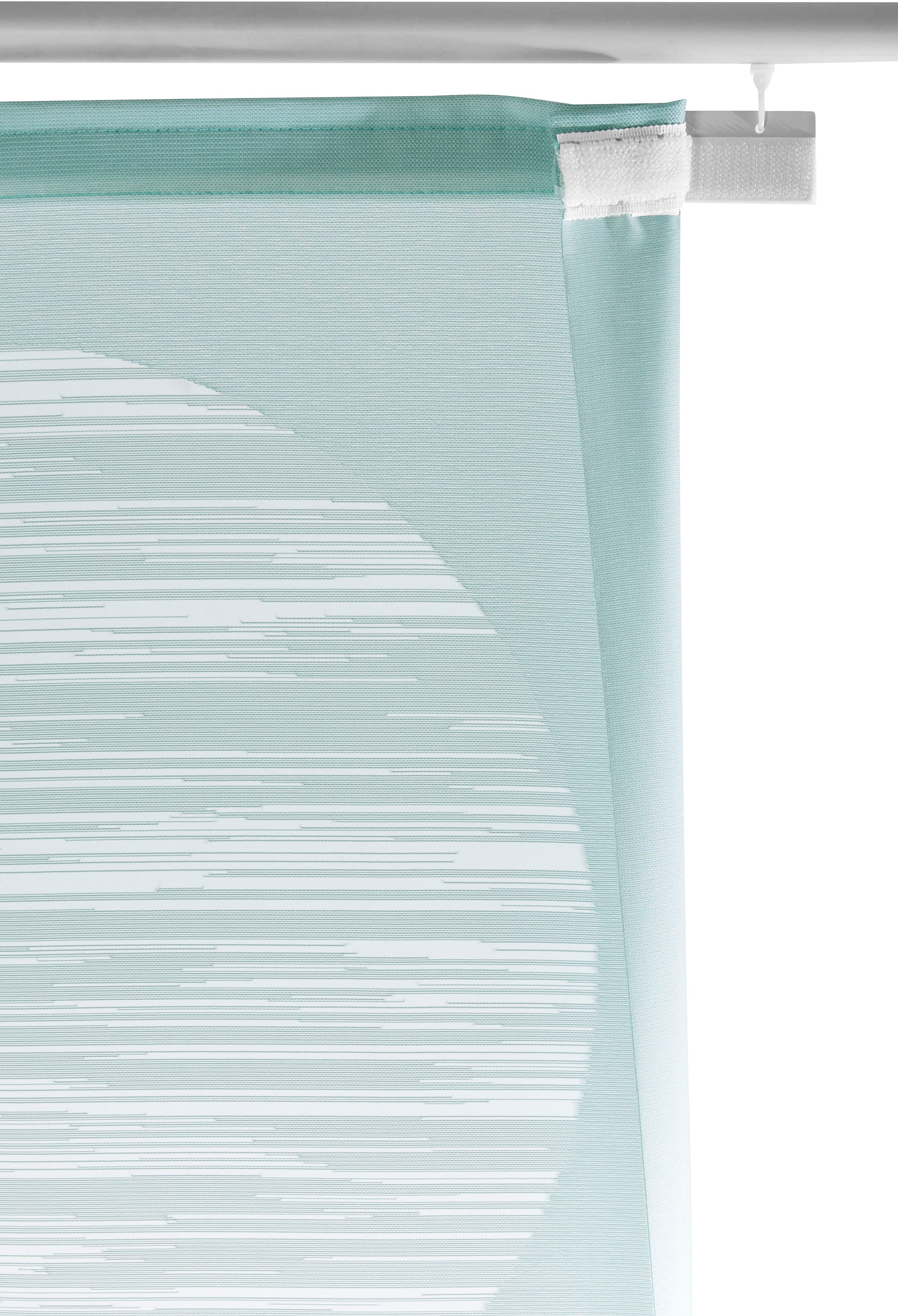 Neutex for you! Schiebegardine »Padova« Klettband 1 Stk. tlg. inkl. Befestigungszubehör, Halbtransparent, Sauberer Abschluss, modern