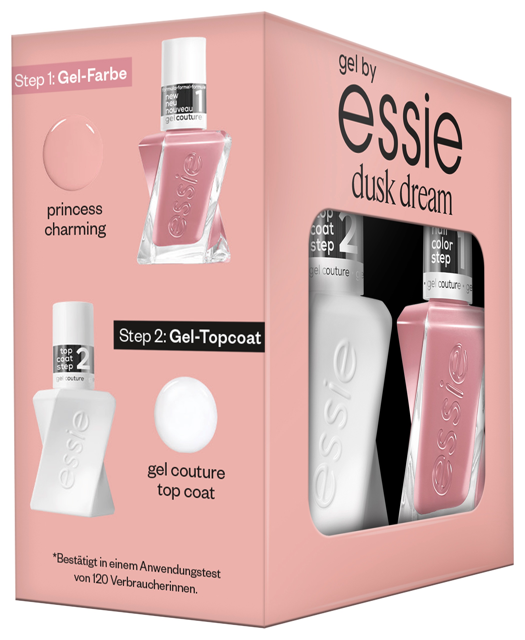 essie Nagellack-Set »GEL COUTURE SET« mit natürlichen Inhaltsstoffen