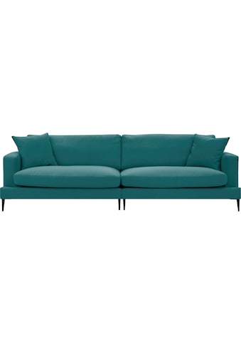 Leonique Big-Sofa »Cozy«, mit losen Kissen und Metallbeinen kaufen