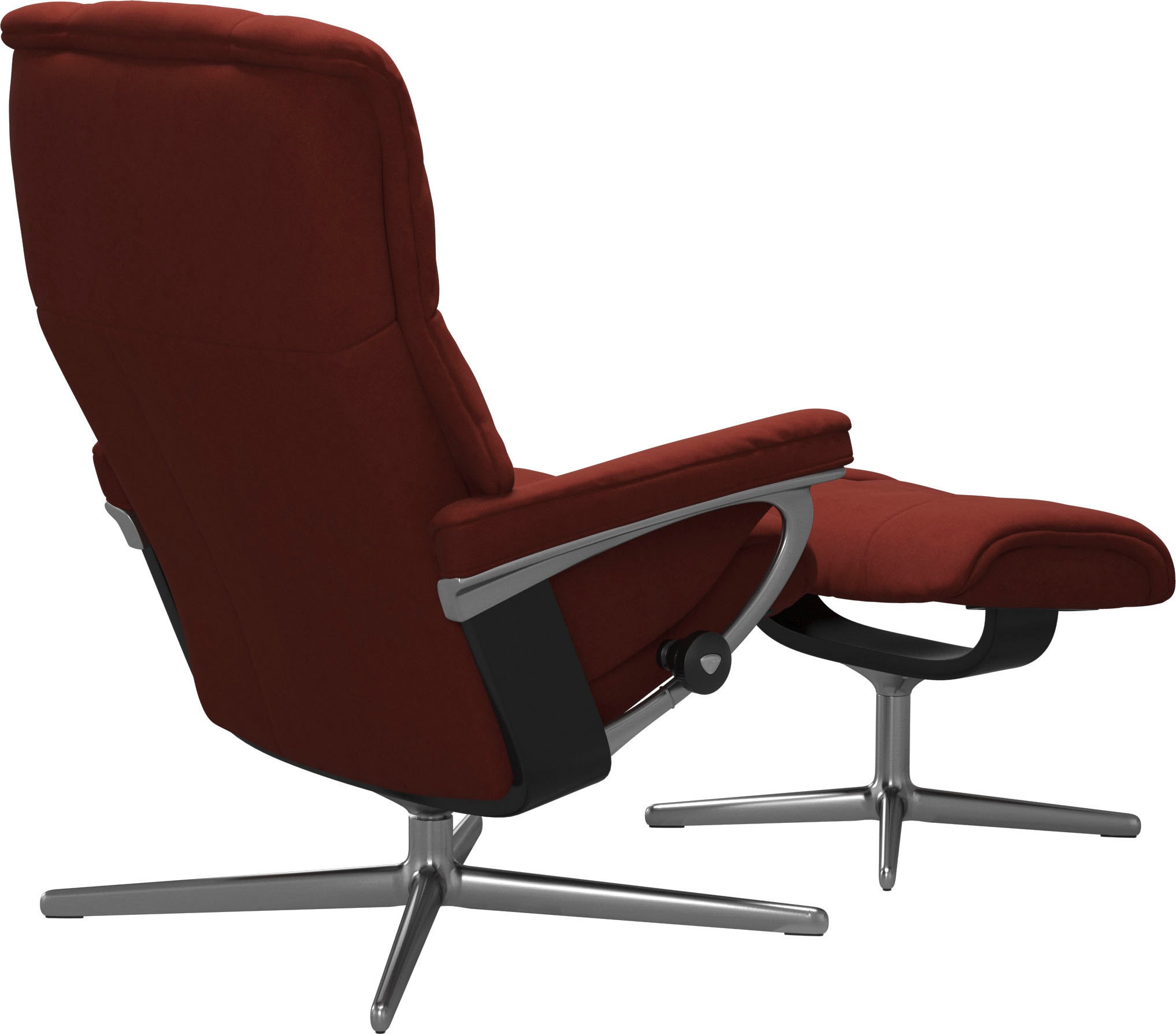 Stressless® Fußhocker »Mayfair« mit Cross Base, Größe S, M & L, Holzakzent Schwarz