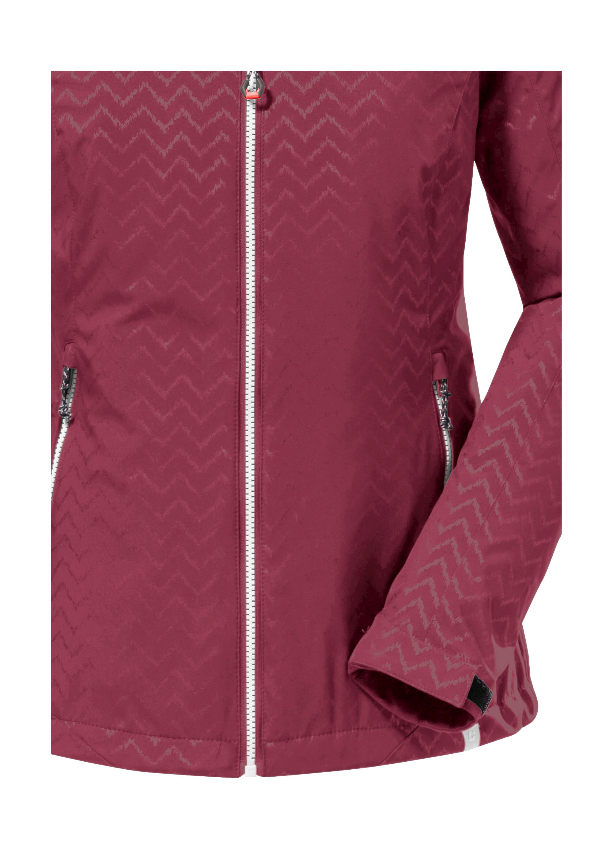 Killtec Softshelljacke »KOS 176 WMN SFTSHLL JCKT«, Wasserabweisende, atmungsaktive Softshelljacke mit All Over-Print