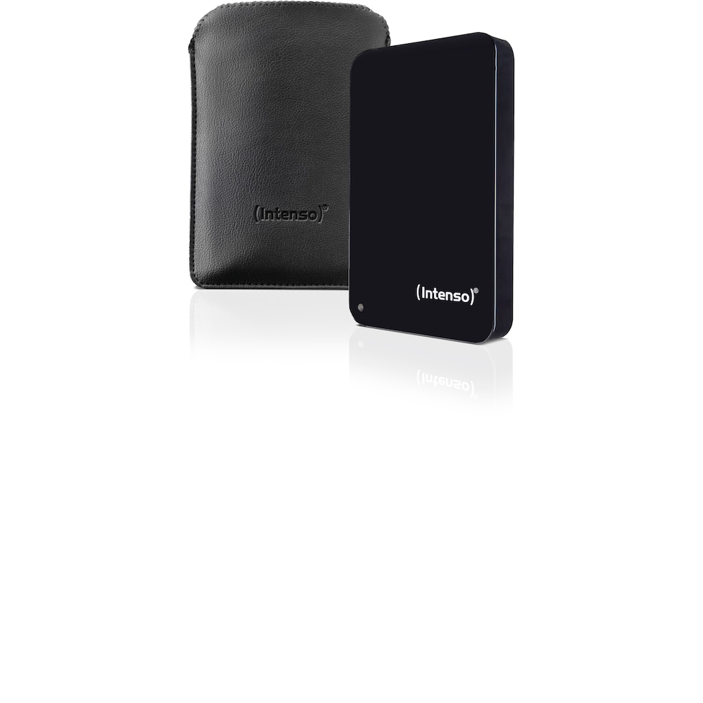 Intenso externe HDD-Festplatte »Memory Drive«, 2,5 Zoll, Anschluss USB 3.0, inkl. Tasche