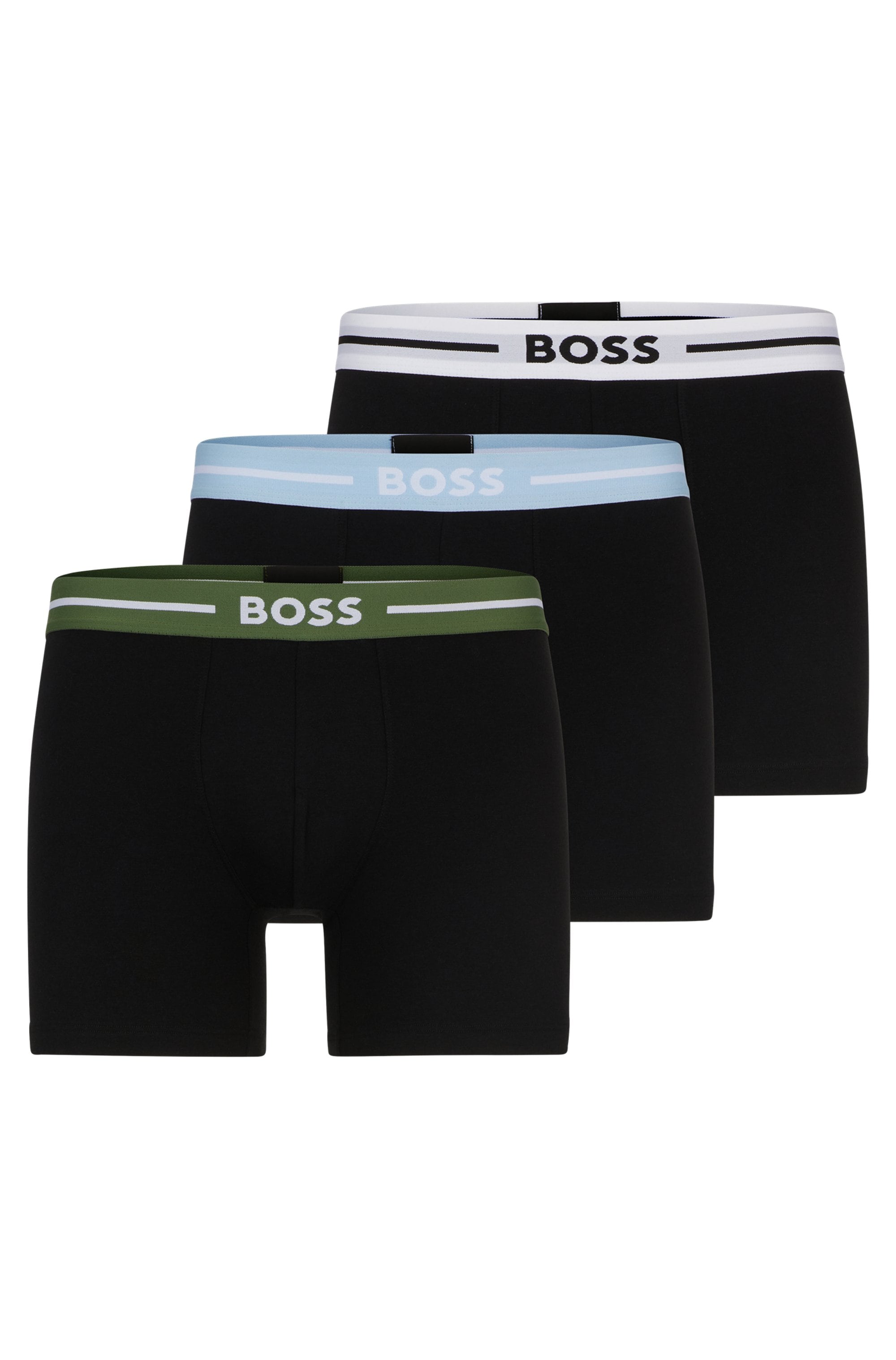 Boxer »BoxerBr 3P Bold«, (Packung, 3 St., 3er), mit elastischem Bund