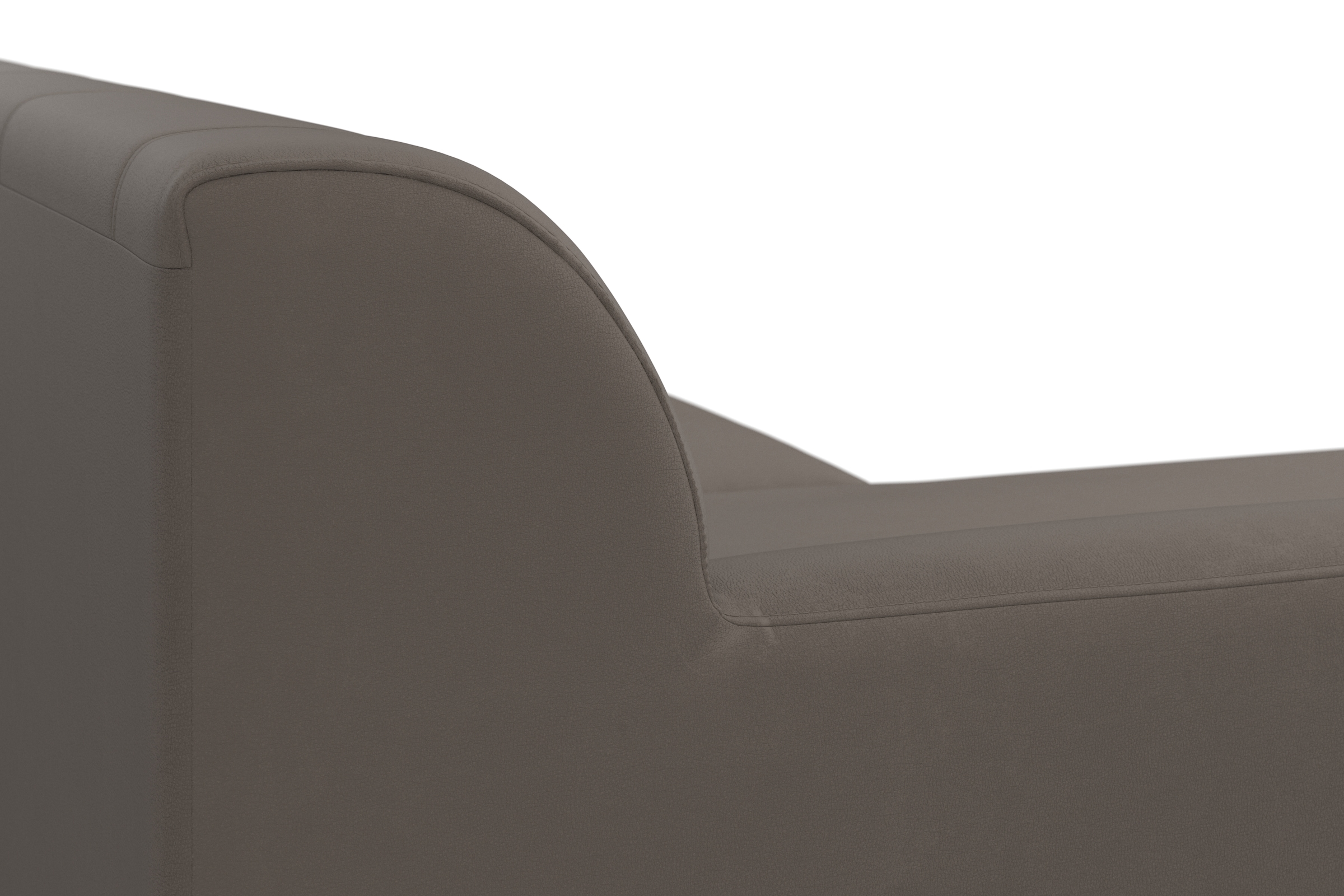 DOMO collection Ecksofa »Topper, elegant und zeitlos, kompaktes Stellmaß 245/155cm, L-Form«, mit Recamiere, wahlweise mit Schlaffunktion