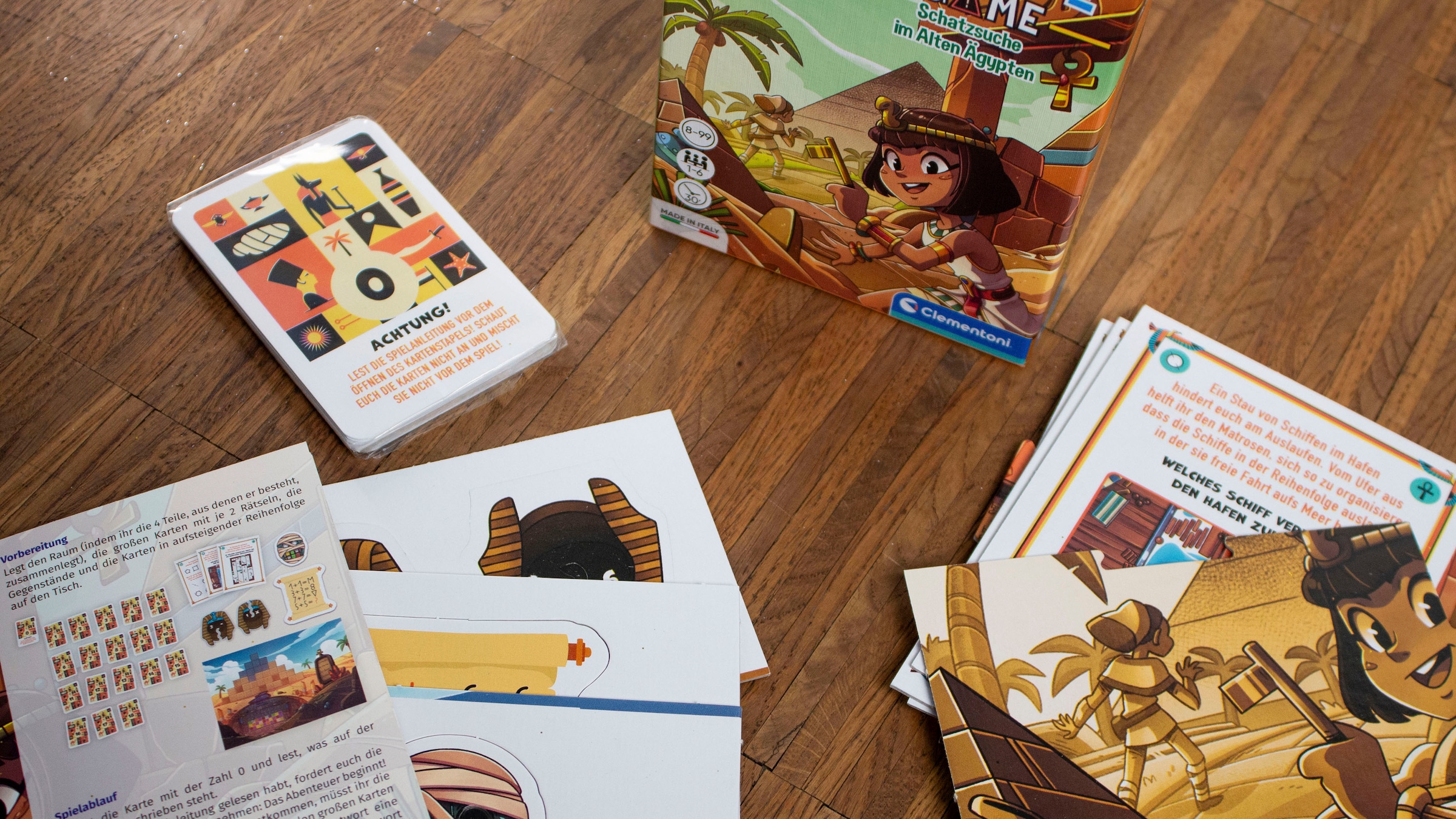 Clementoni® Spiel »Galileo, Escape Game Schatzsuche im Alten Ägypten«, Made in Europe