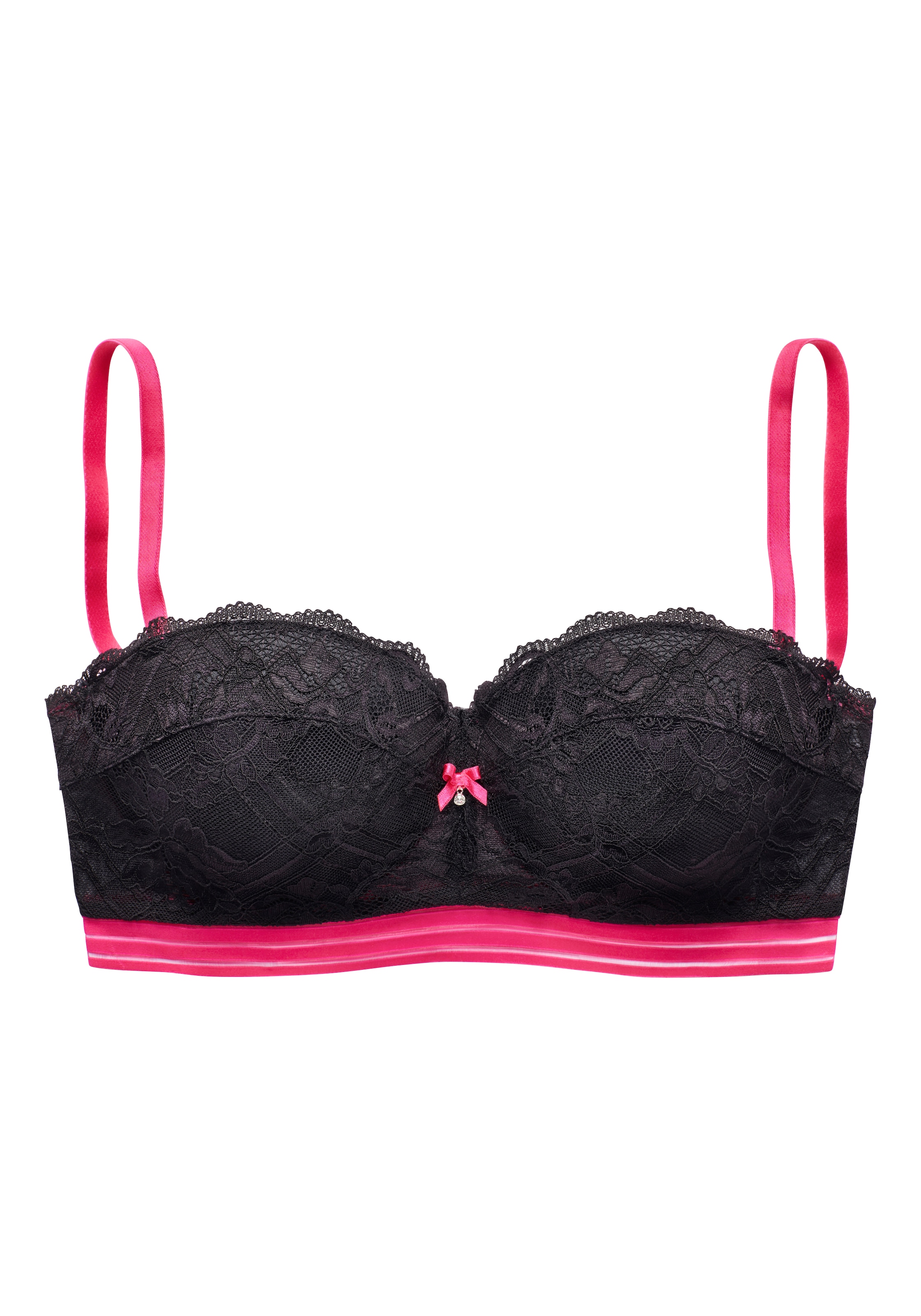 Vivance Push-up-BH, mit Bügel und mit 4 Tragevarianten, Multiway-BH, Dessous