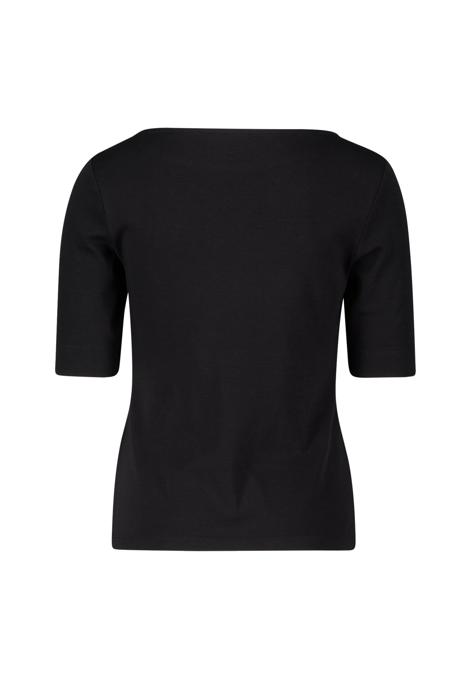 Zero T-Shirt »Baumwollshirt mit U-Boot Ausschnitt«