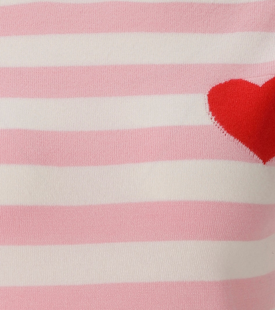 Aniston CASUAL Strickpullover , gestreift mit eingestricktem Herz - NEUE KOLLEKTION