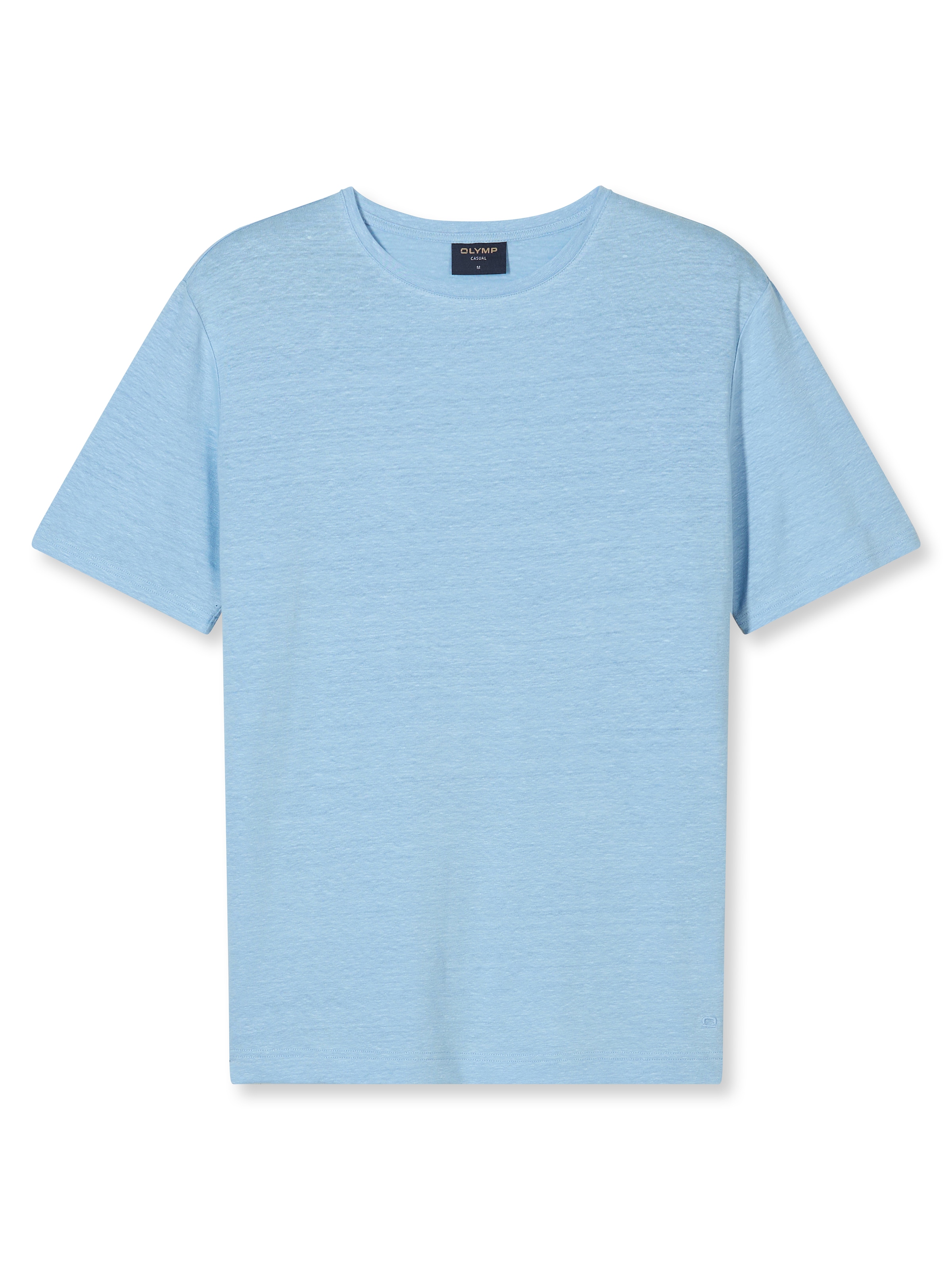 OLYMP Rundhalsshirt aus Leinen