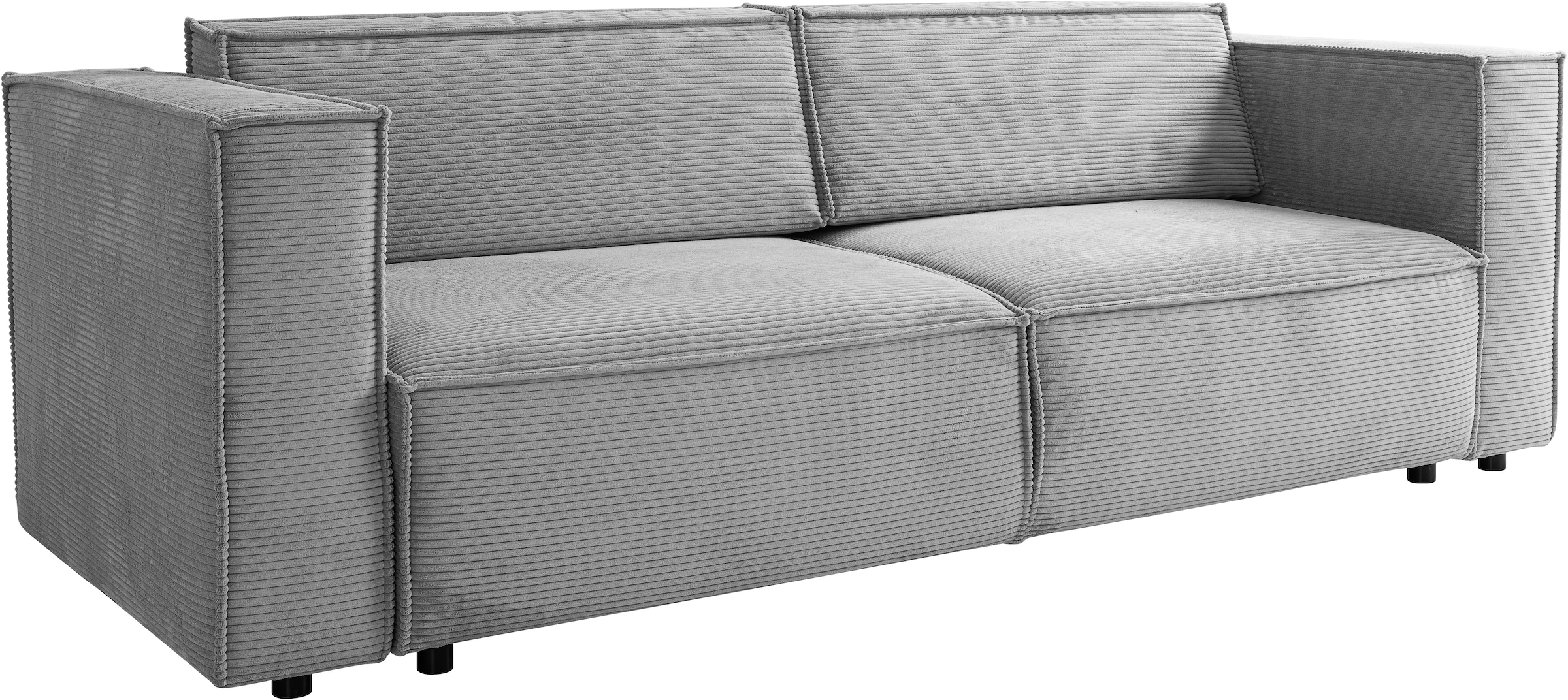 WERK2 Schlafsofa »Memo Kansas Breite 252cm, mit extragroßer Liegefläche 202x152cm«