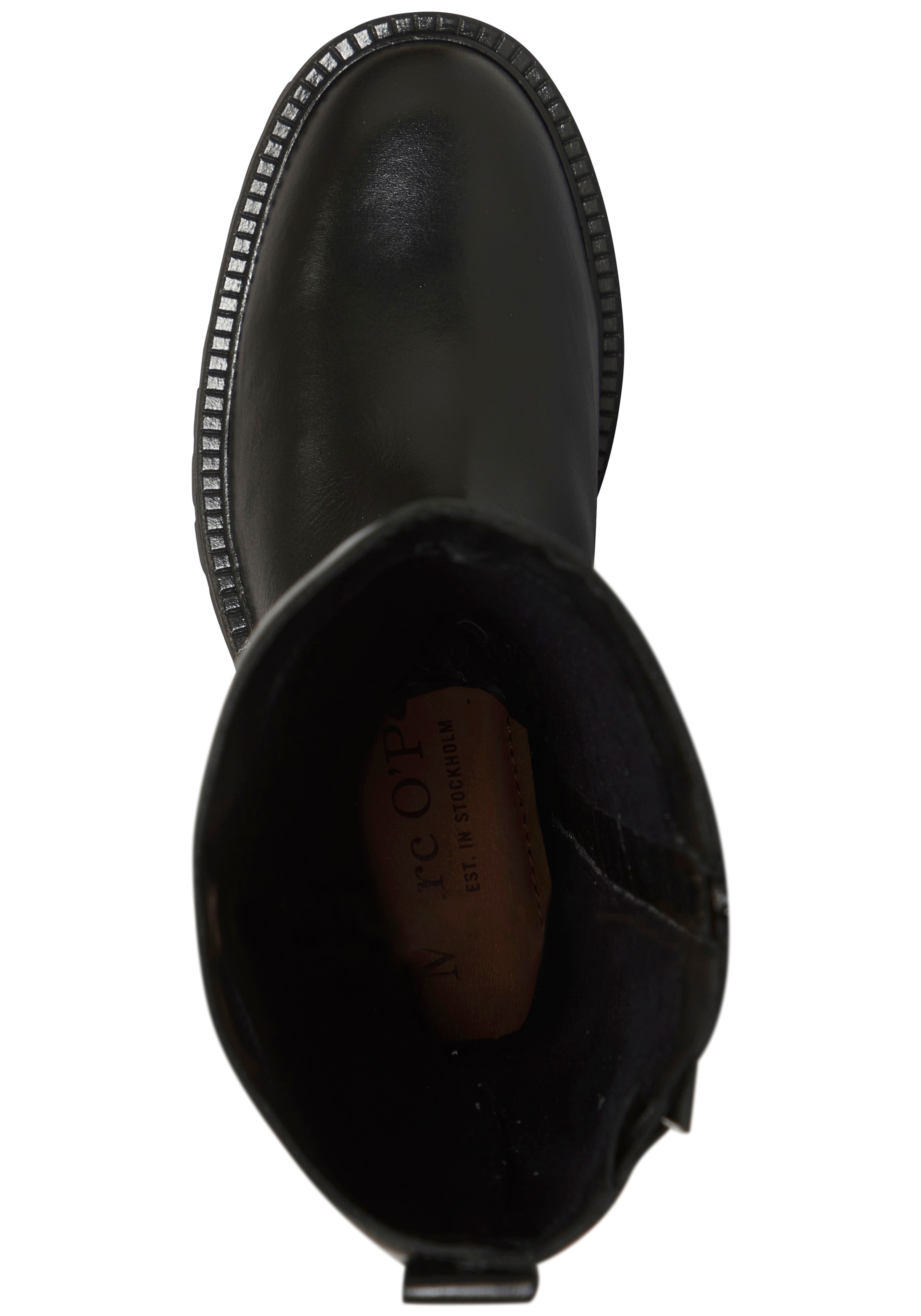 Marc O'Polo Stiefel »Model Phia 16«  Blockabsatz, Langschaftstiefel mit praktischem Reißverschluss