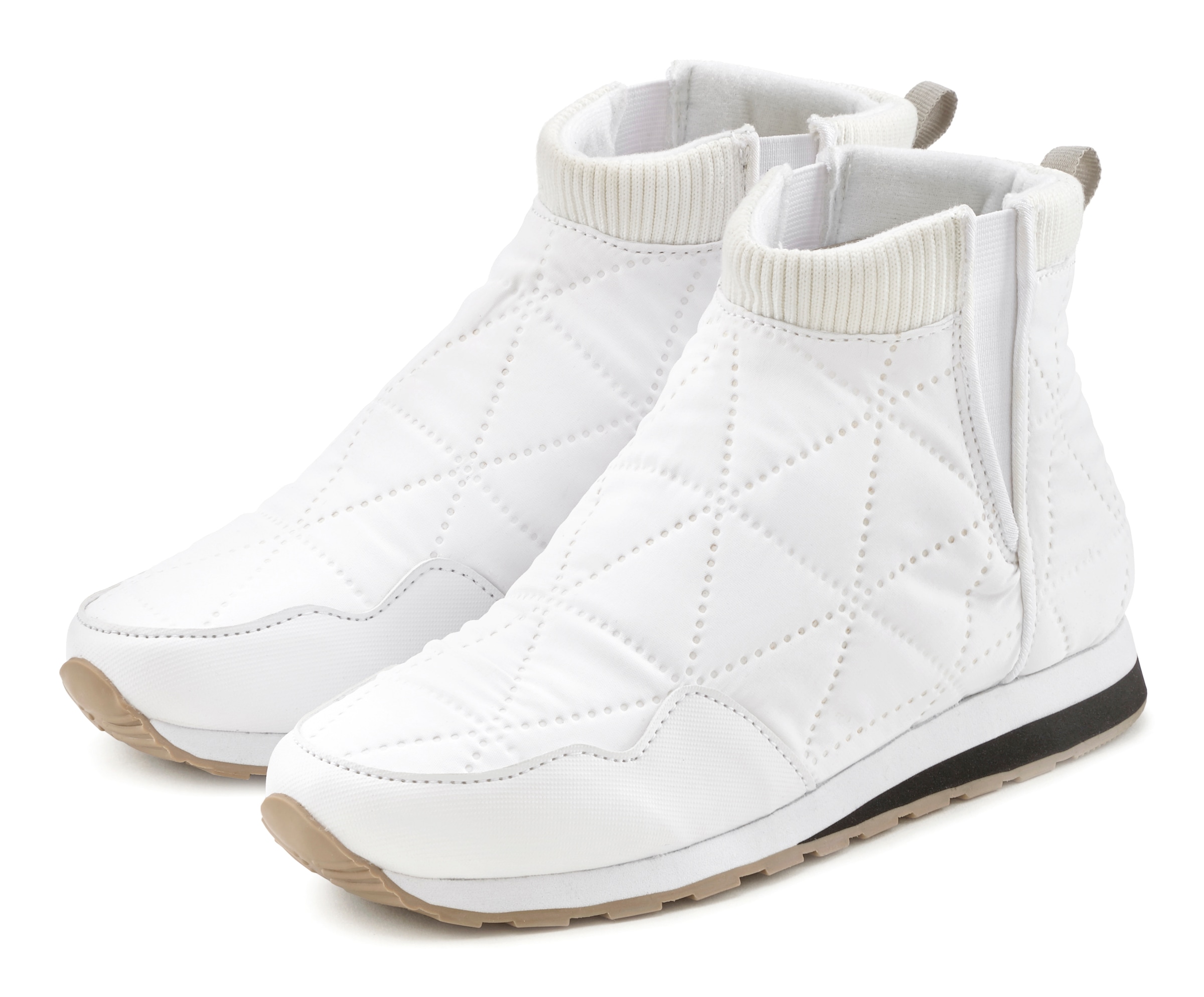 Vivance Winterstiefelette, in modischer Stepp-Optik, Ankle Stiefeletten, Outdoor Boots, Sneaker