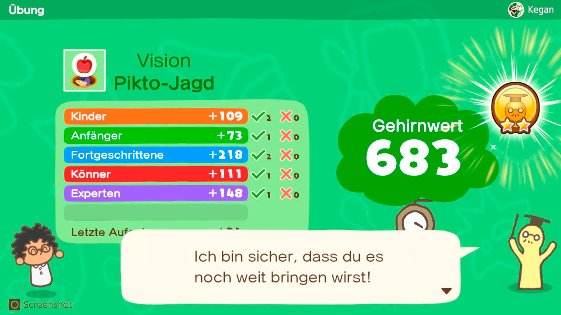 Nintendo Switch Konsolen-Set »OLED + Gratis Big Brain Academy + Everybody 1-2-Switch!«