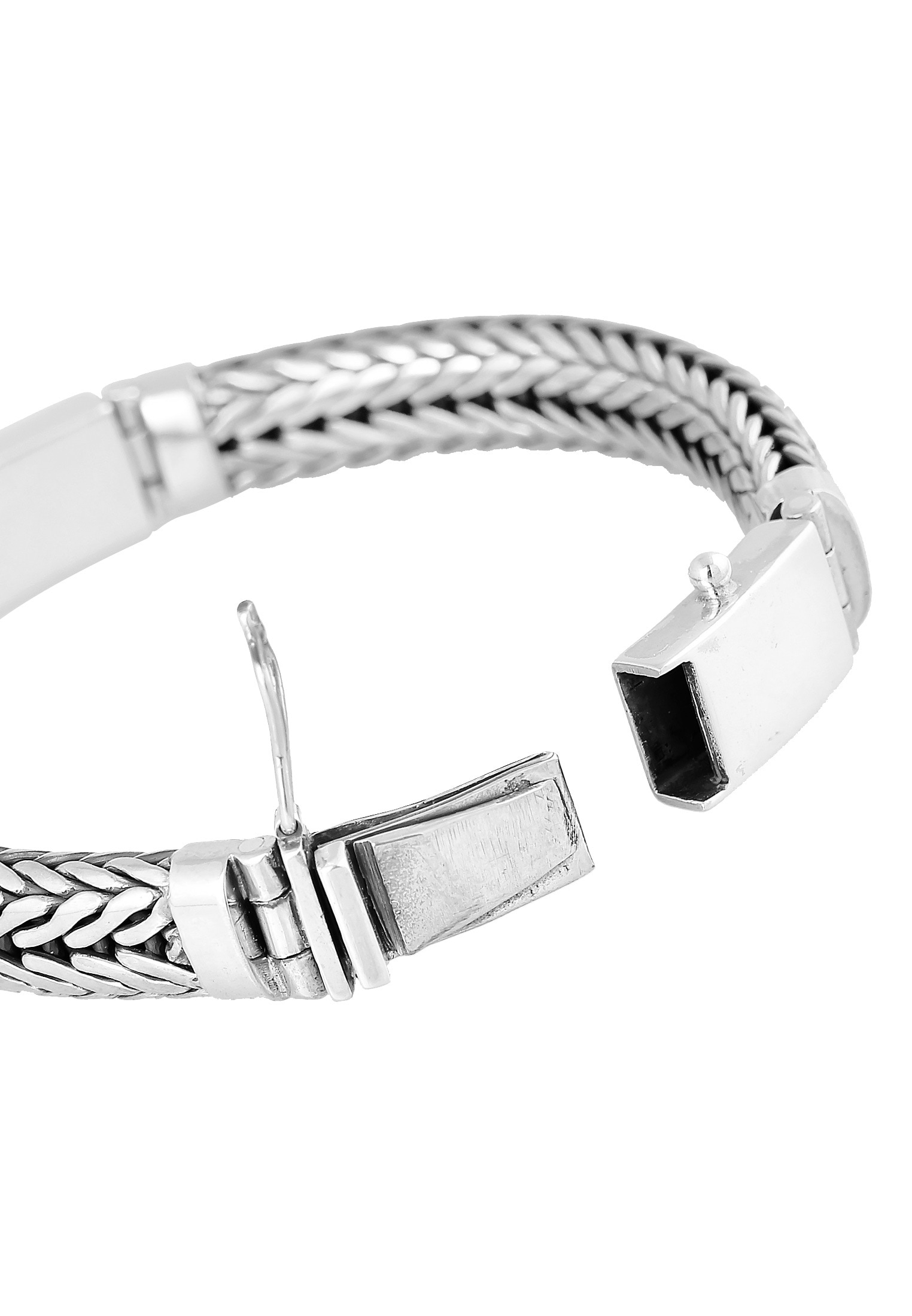 HAZE & GLORY Armkette »Armband Zopfglieder - Coconut Society 925 Silber«