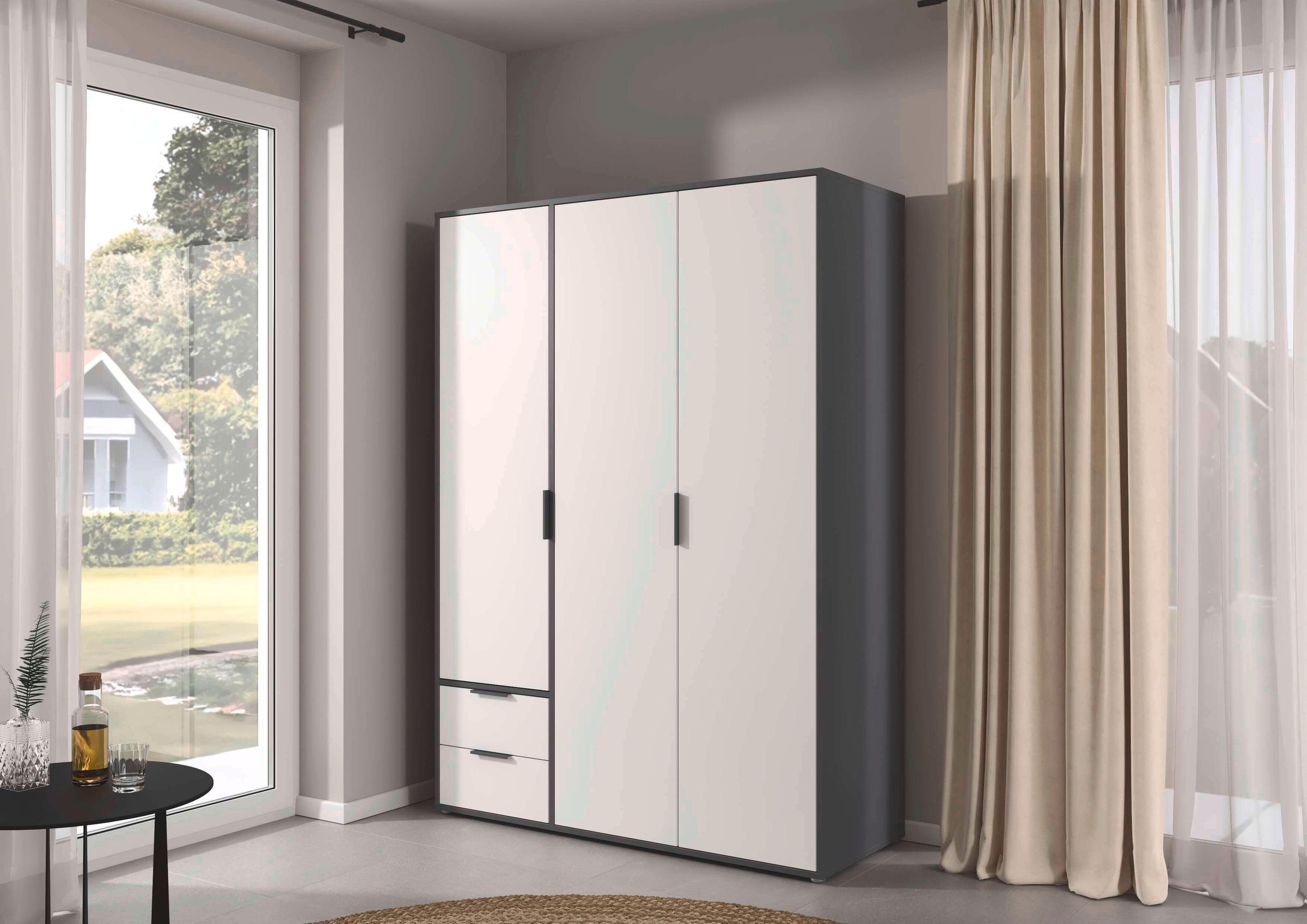 INOSIGN BY RAUCH Kleiderschrank »Schrank Garderobe Schlafzimmer Stauraum PAULLY TOPSELLER Wäscheschrank«, (mit 3 unterschiedlichen Griff-Varianten), OTTOS CHOICE 3 Griffvarianten MADE IN GERMANY