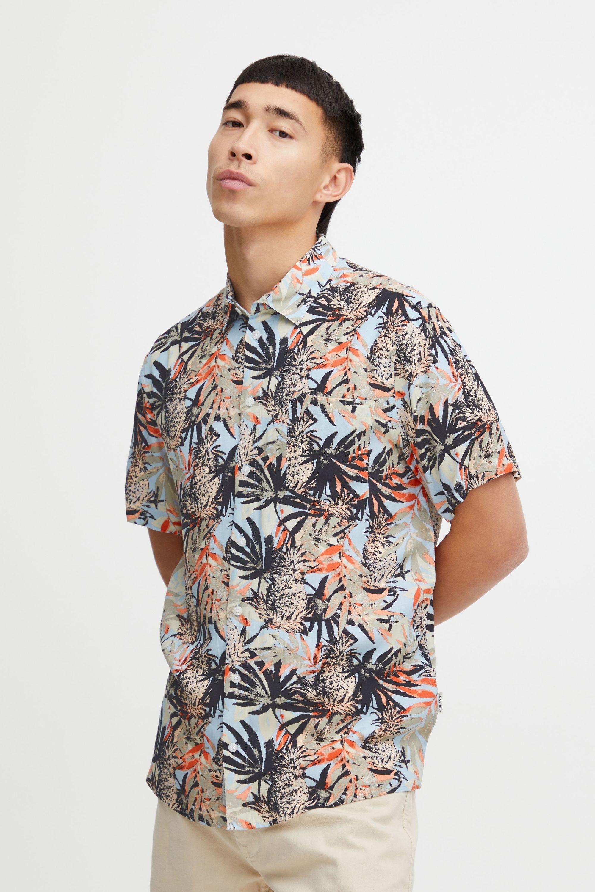 Blend Kurzarmshirt »Kurzarmhemd BHShirt«